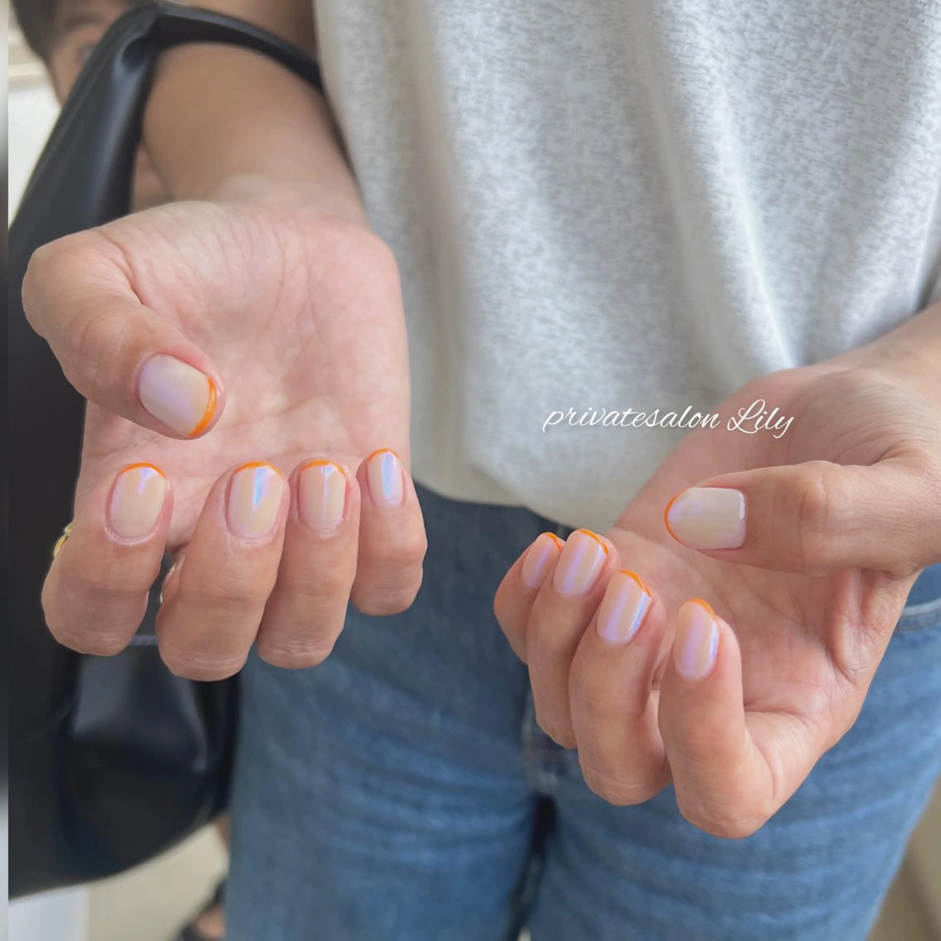 ネイル フレンチネイル ハンドネイル salon Lilyのネイルデザイン