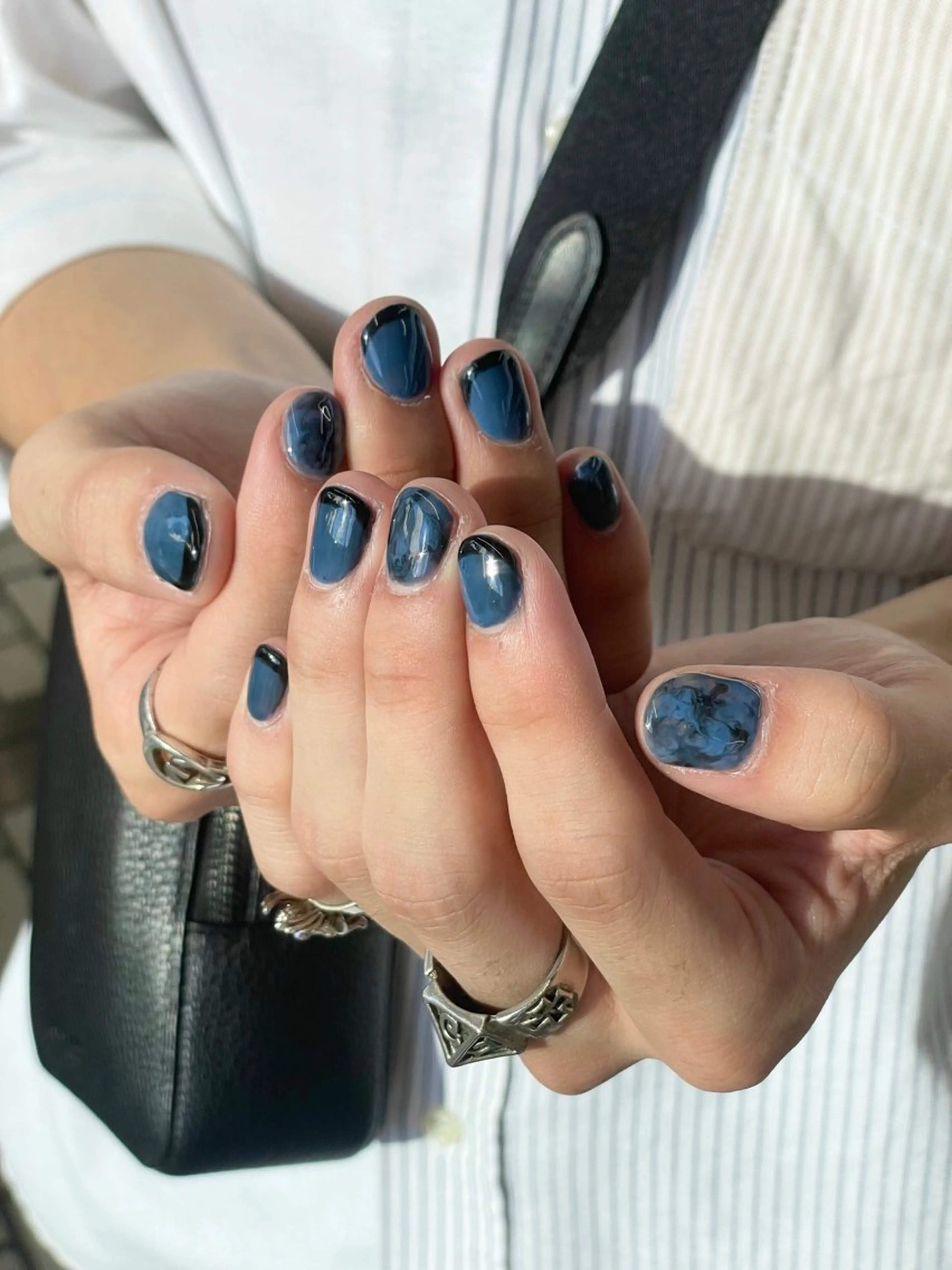 ネイル メンズネイル ニュアンスネイル ｺﾄﾐ【メンズ特化】 女子ウケ提案🫶🏻のヘアスタイル