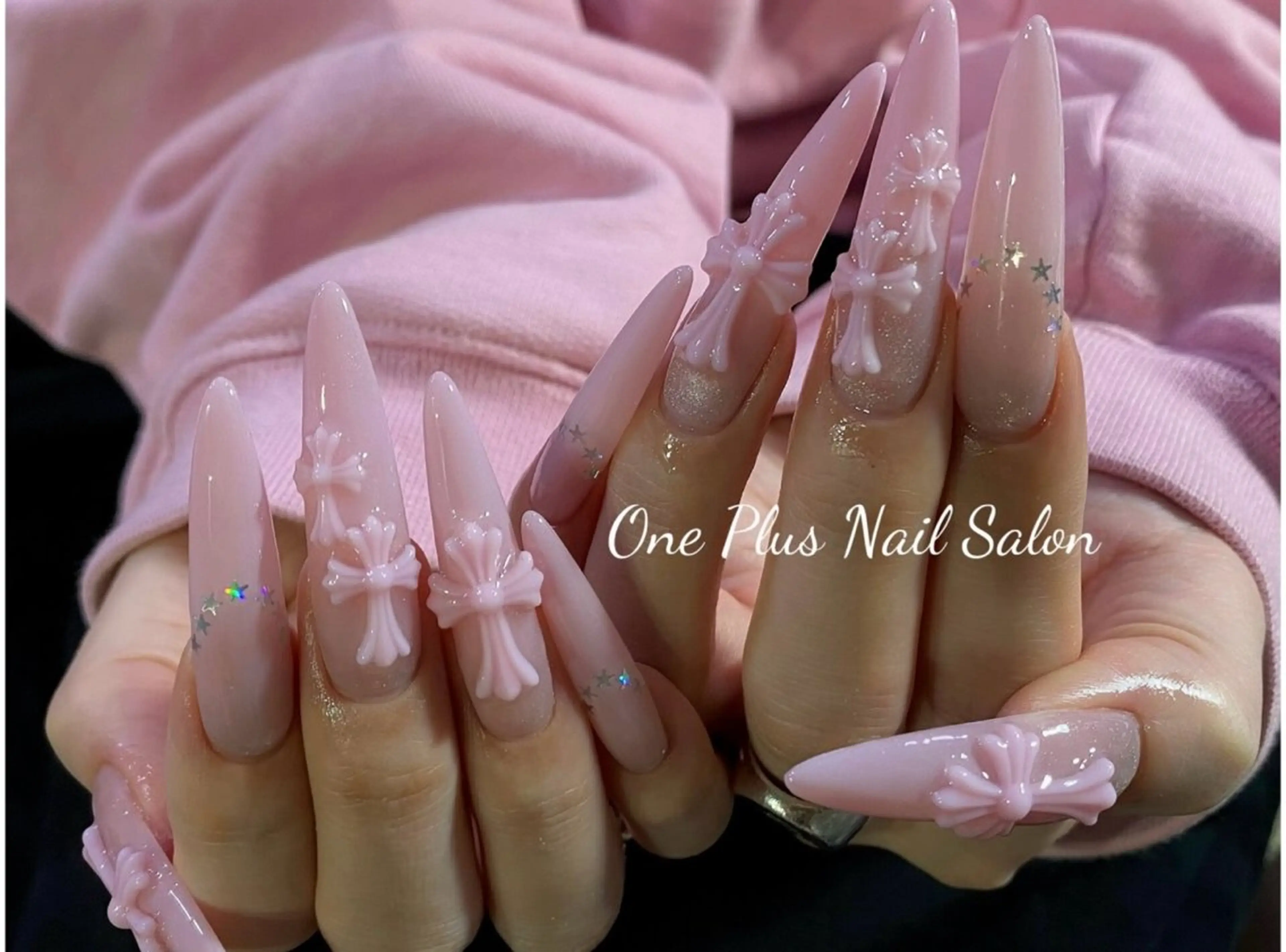 ネイル アートネイル ジェルネイル グラデーション 韓国ネイル 赤色 ゆい yuiのネイルデザイン