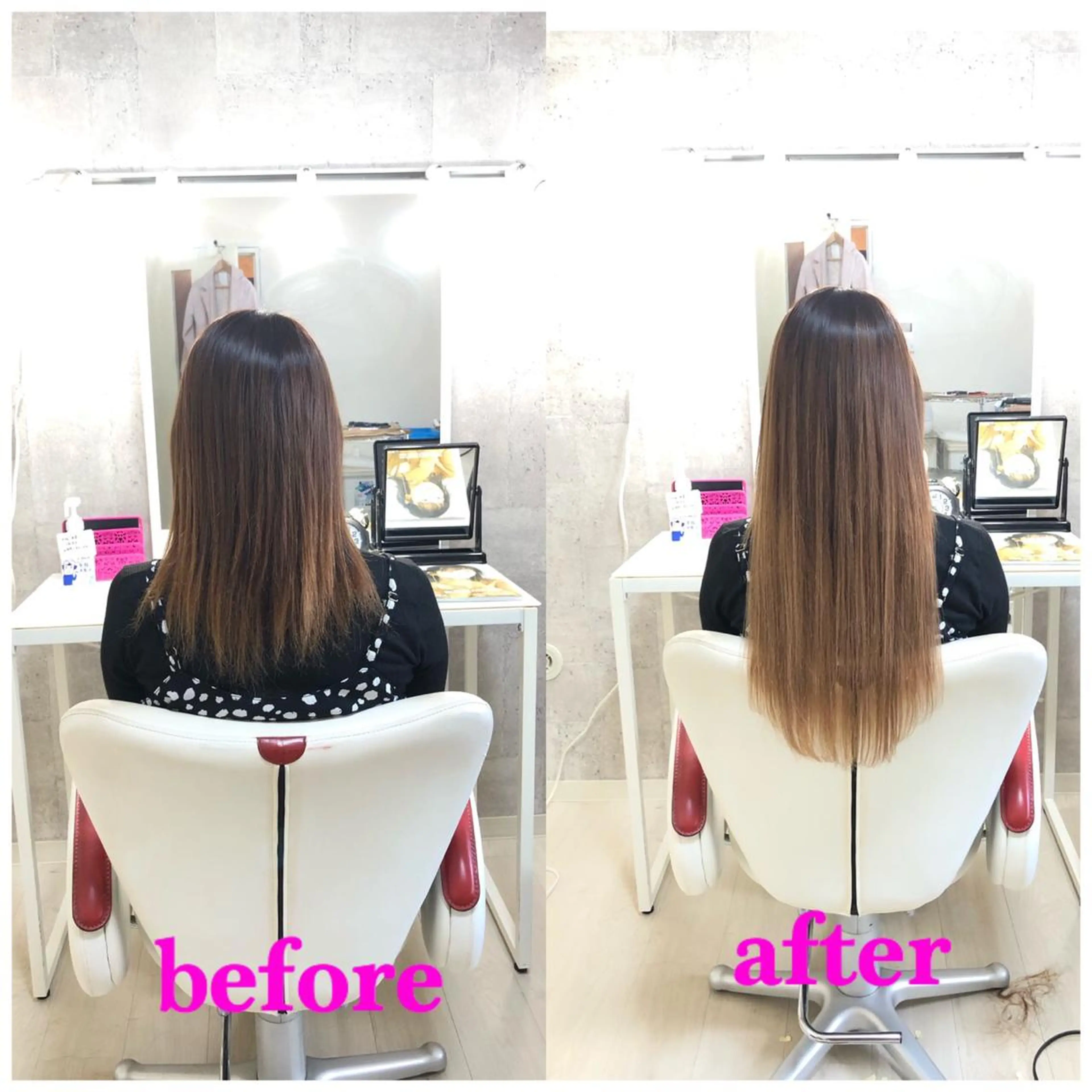 ロング エクステ ドレスアップ心斎橋店所属・🌸ドレスアップ 心斎橋店🌸のヘアスタイル