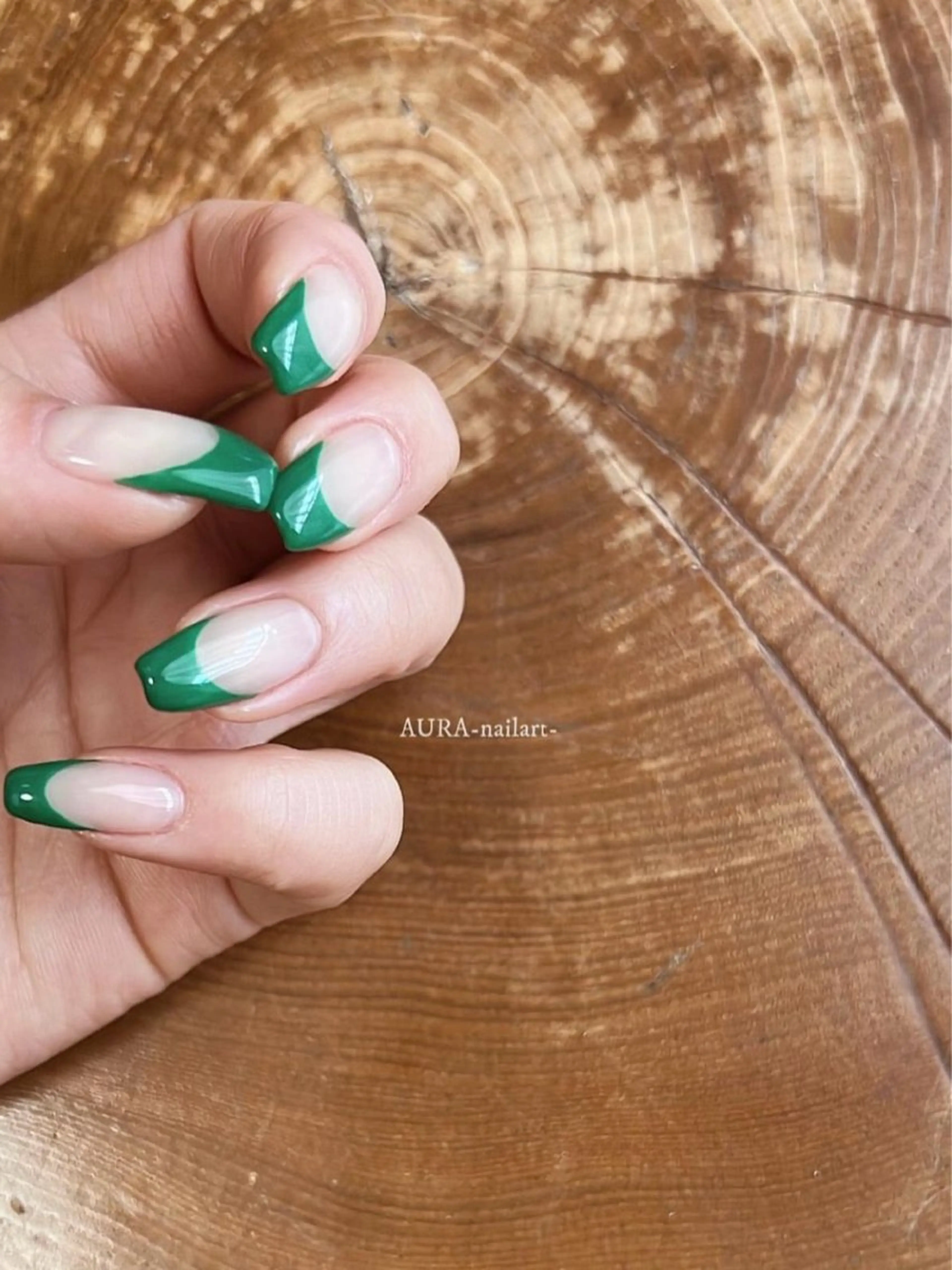 フレンチネイルの写真