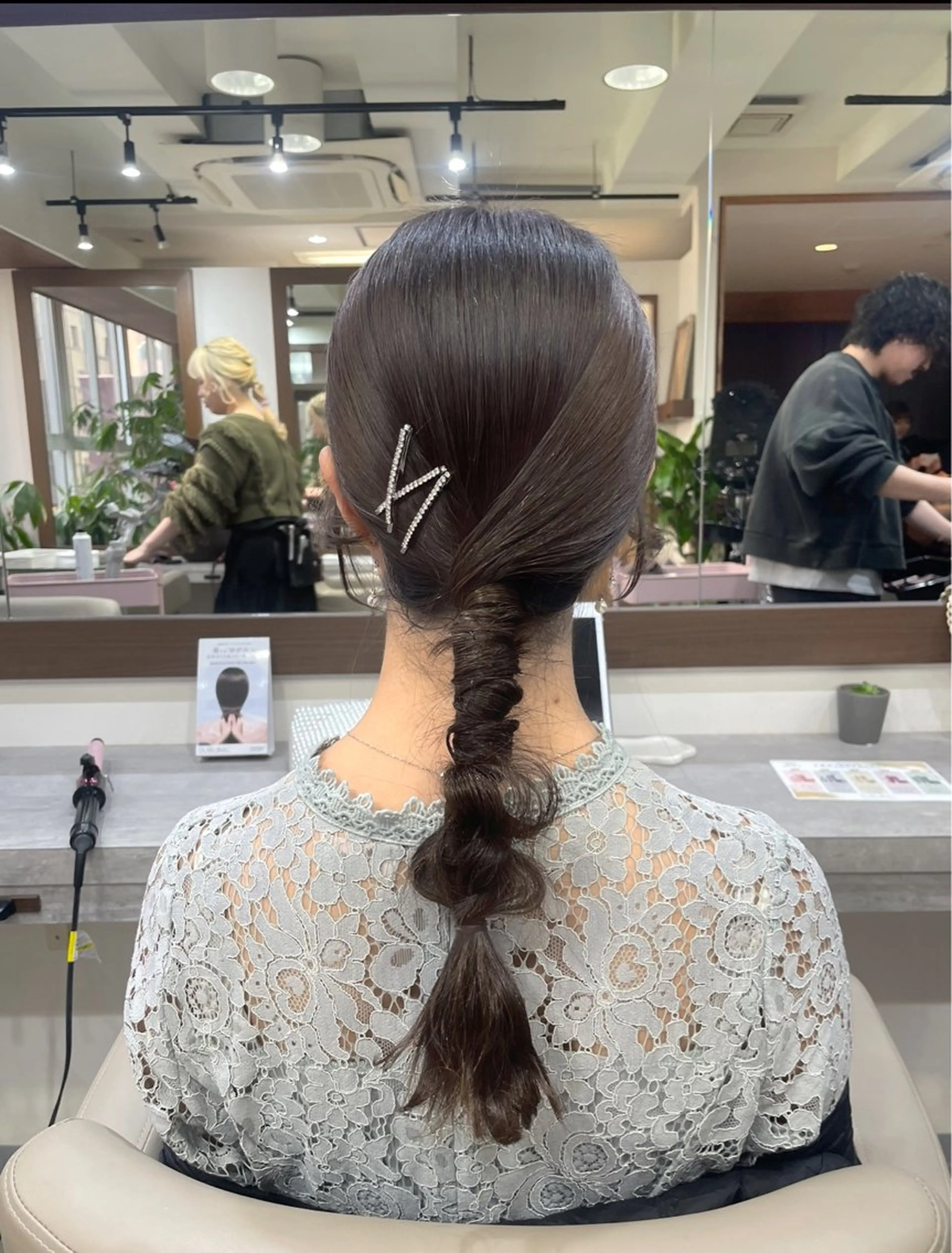ロング ヘアセット 韓国風パーマ/ヘア セット/店長みづきのヘアスタイル