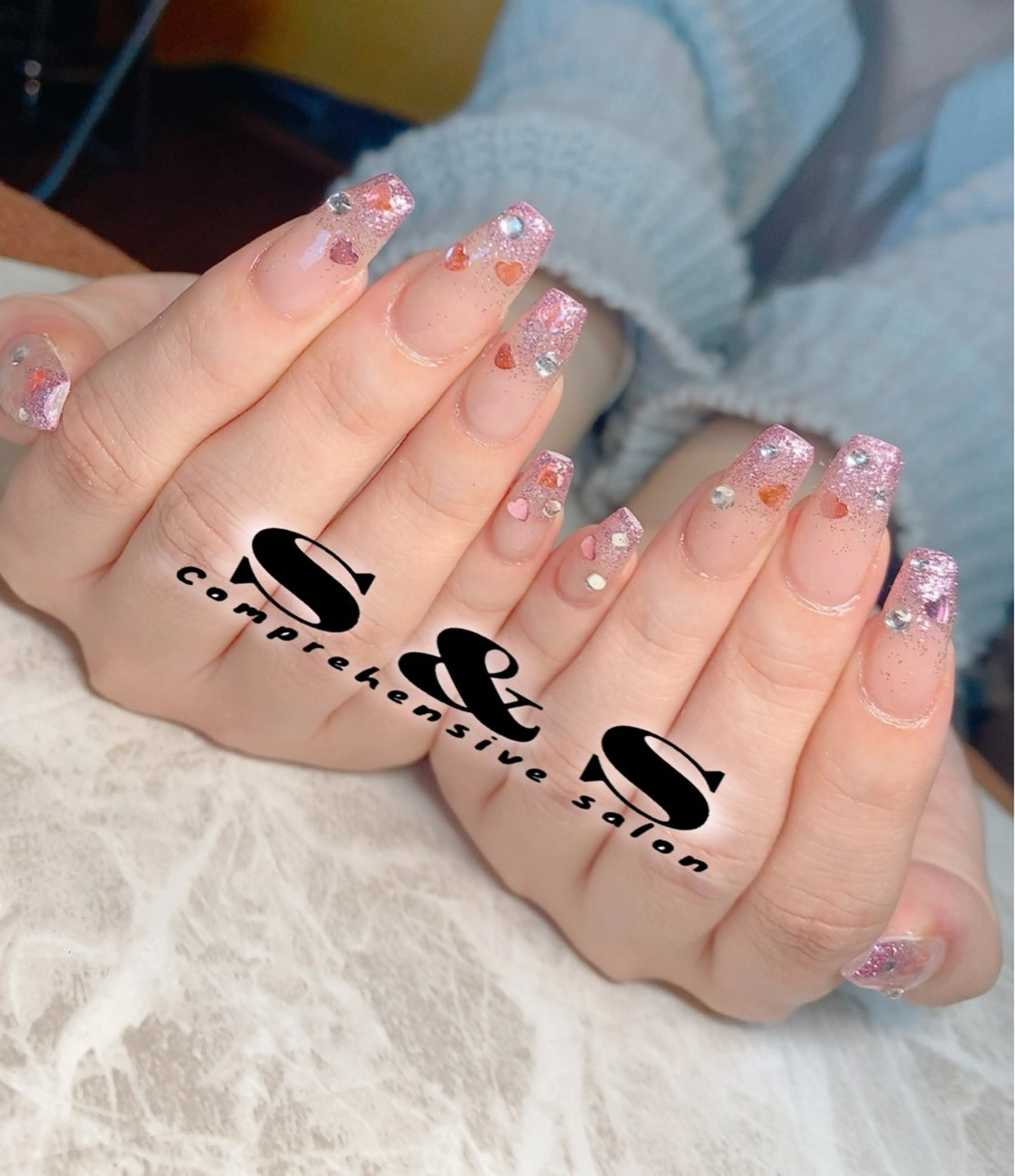 ネイル 長さ出し メンズネイル 持ち込み スカルプネイル S&S 村田小百合のネイルデザイン