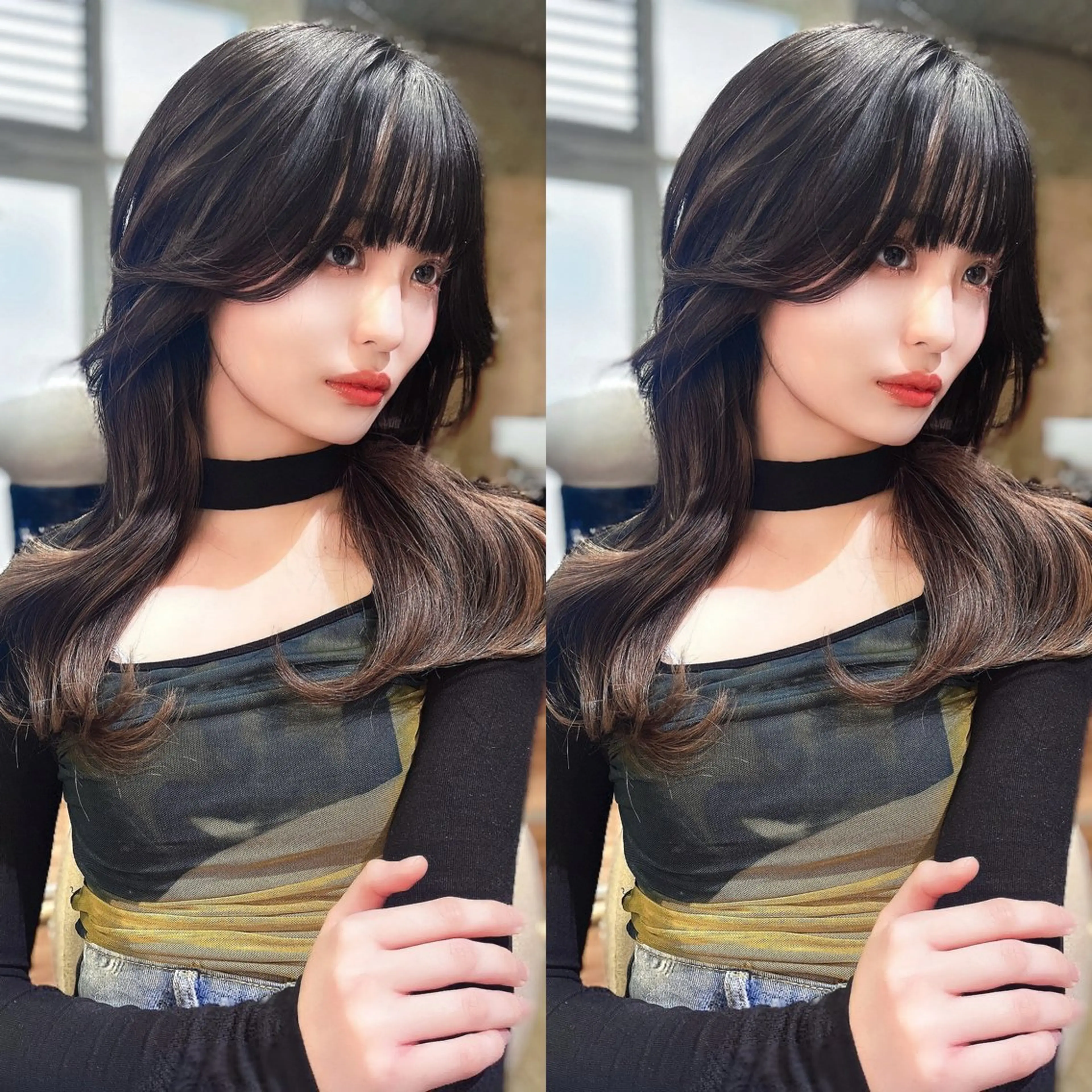 ミディアム 韓国ヘア/髪質改善 TAKAHIROのヘアスタイル