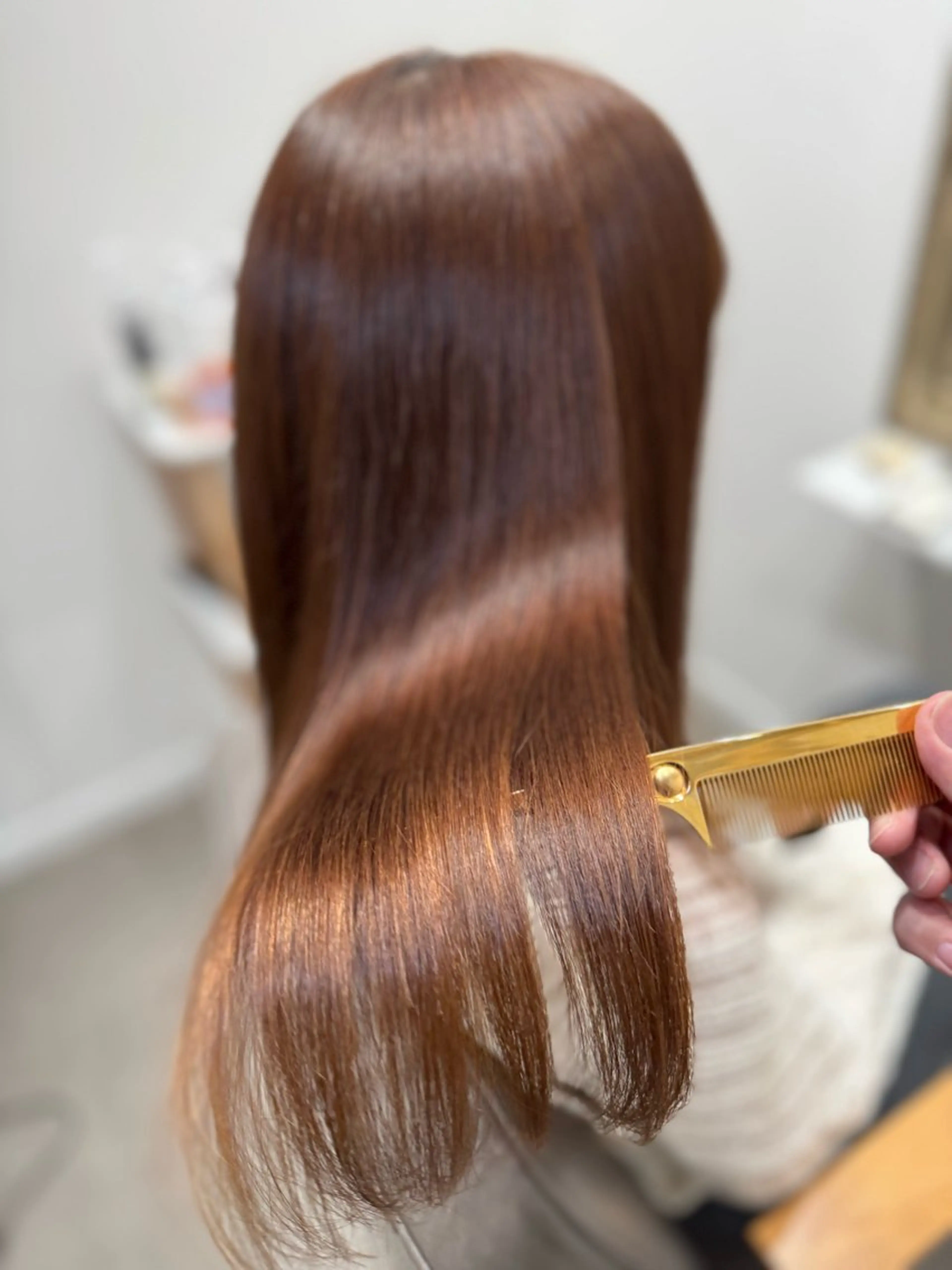 ミディアム 髪質改善 髪質改善美容室bokuno8号店所属・髪質改善/及川 正貴/撮影モデル募集のヘアスタイル