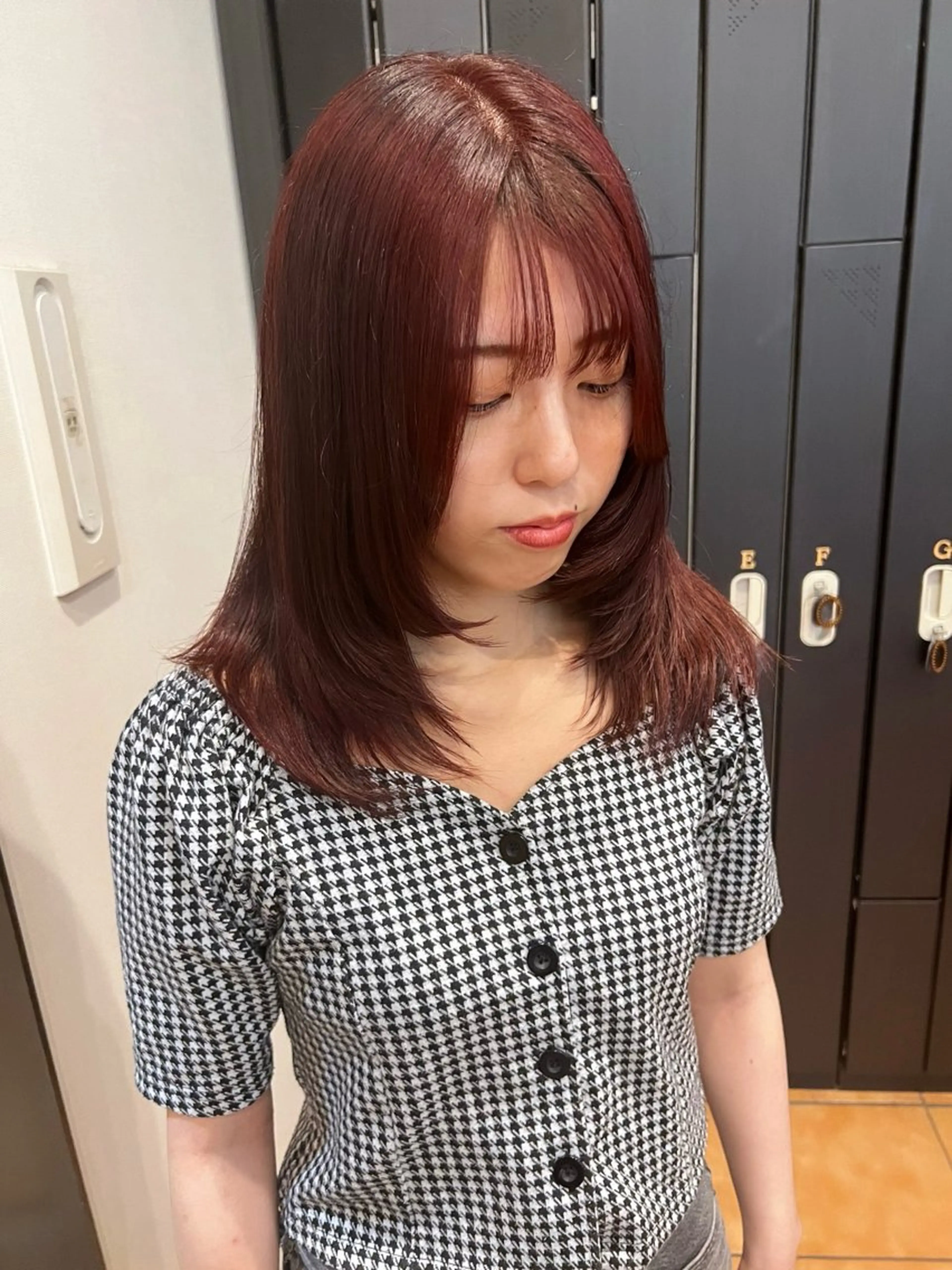 セミロング レイヤーカット メンズパーマ/カット /森本翔大のヘアスタイル