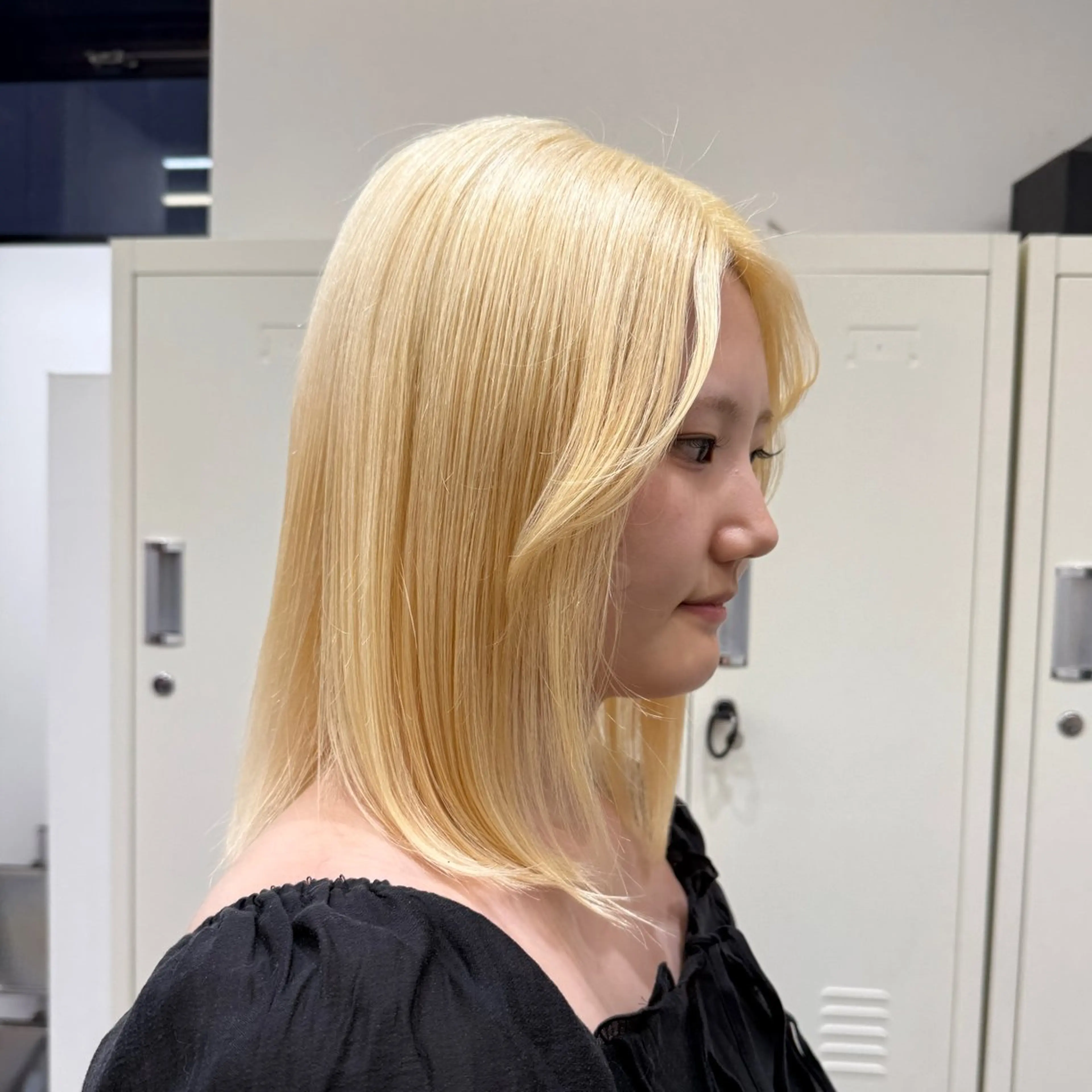 カラー ヘアカラー カット¥1100 / 𝙍𝙪𝙣𝙖⟡.のヘアスタイル