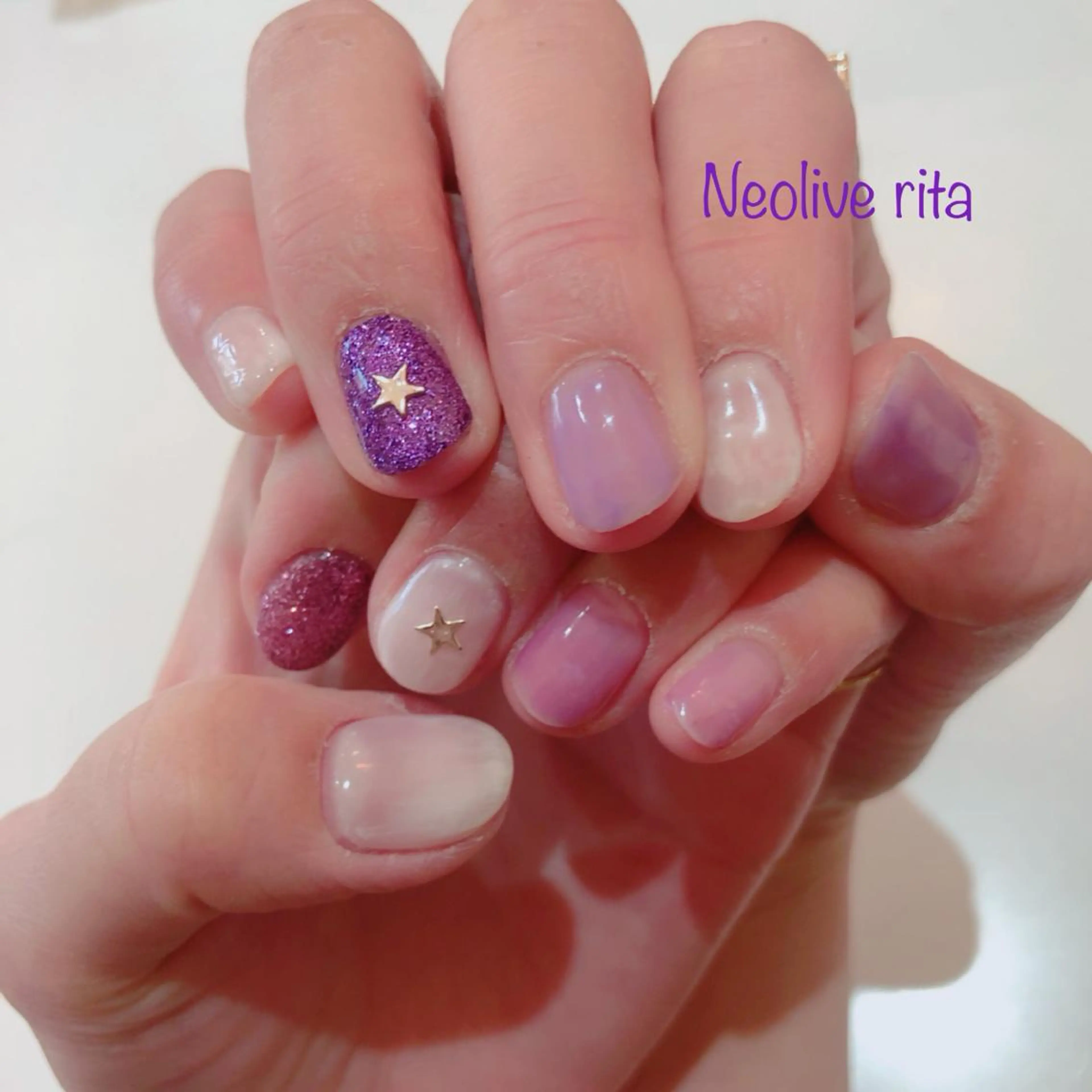 ネイル 原 麻耶のヘアスタイル