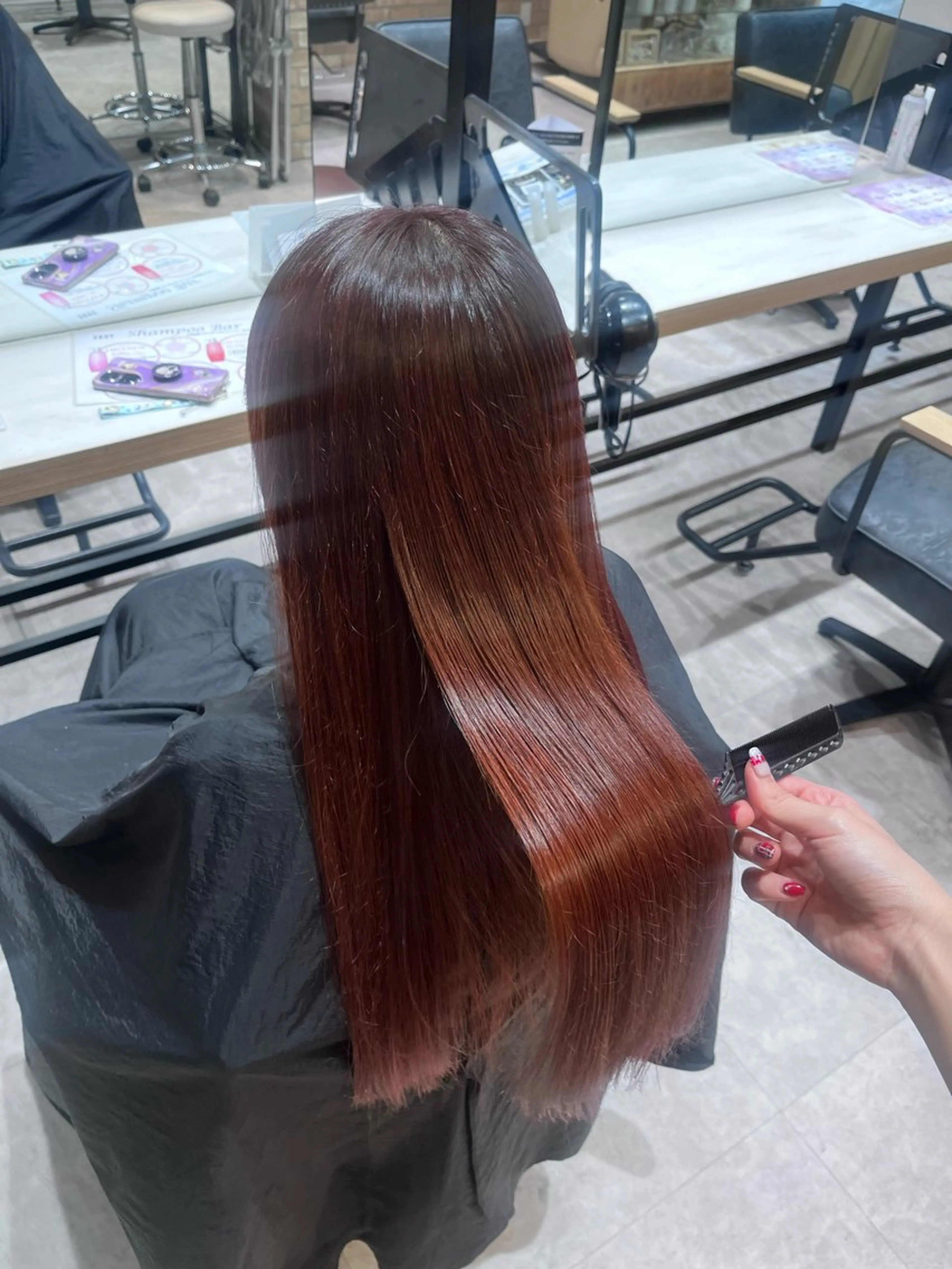 ロング カラー ヘアカラー 🩶レイナ🩶 color/nailのヘアスタイル