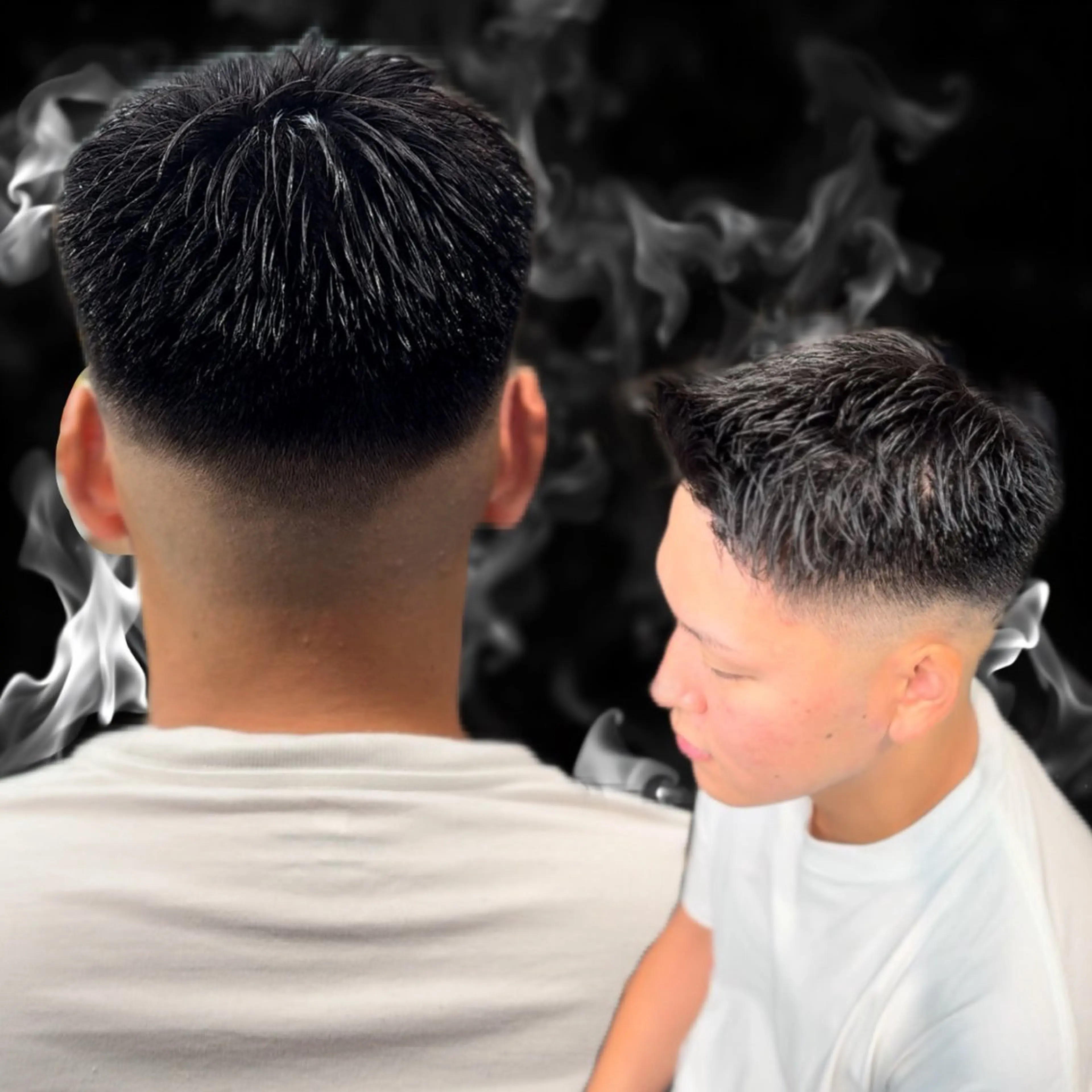 ショート メンズ フェードカット スキンフェード YUUKA Men's特化のヘアスタイル