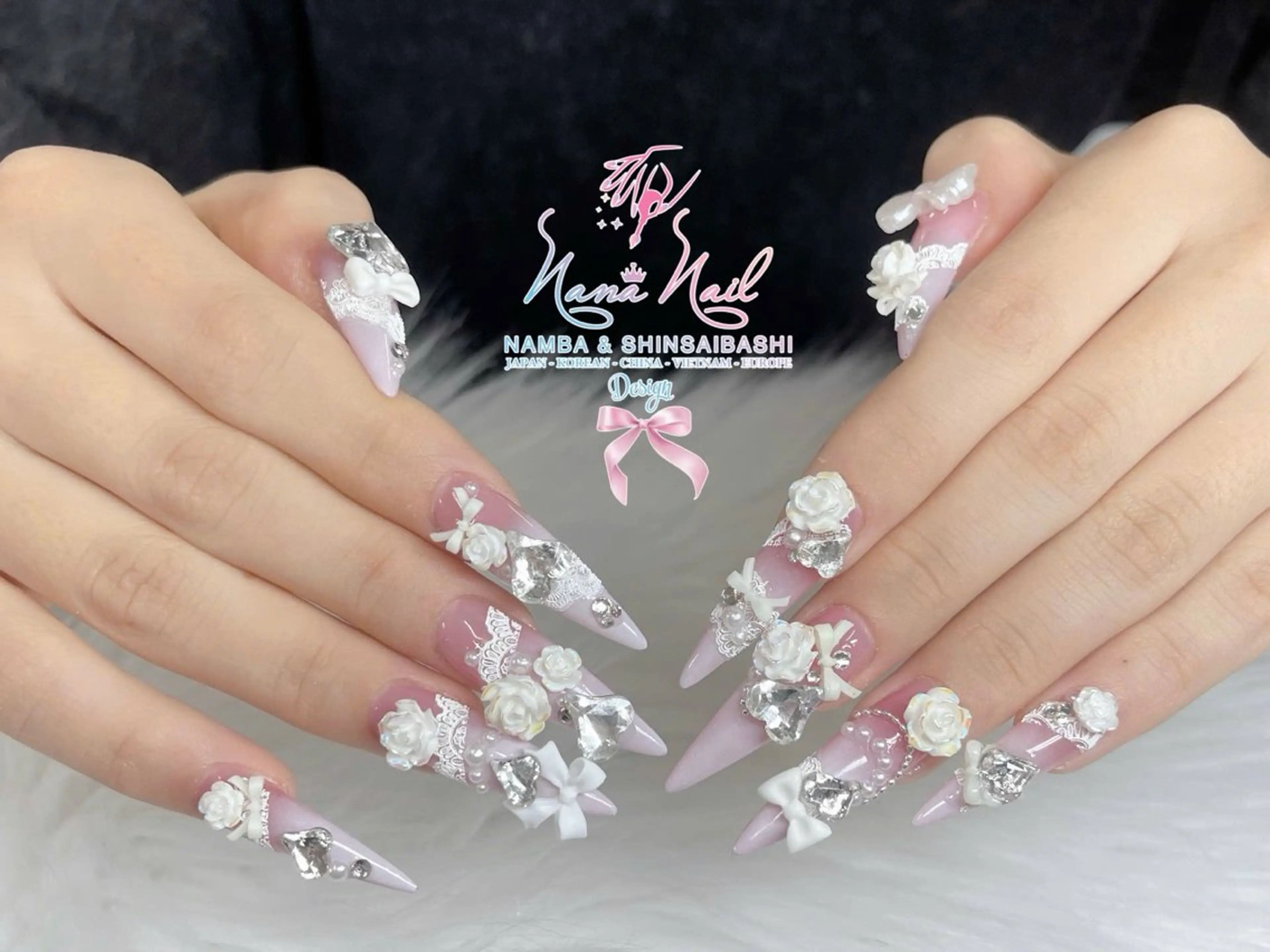 ネイル フットネイル ジェルネイル 持ち込み ネイルチップ ハンドネイル リナネイル 長堀橋店／東心斎橋店のネイルデザイン