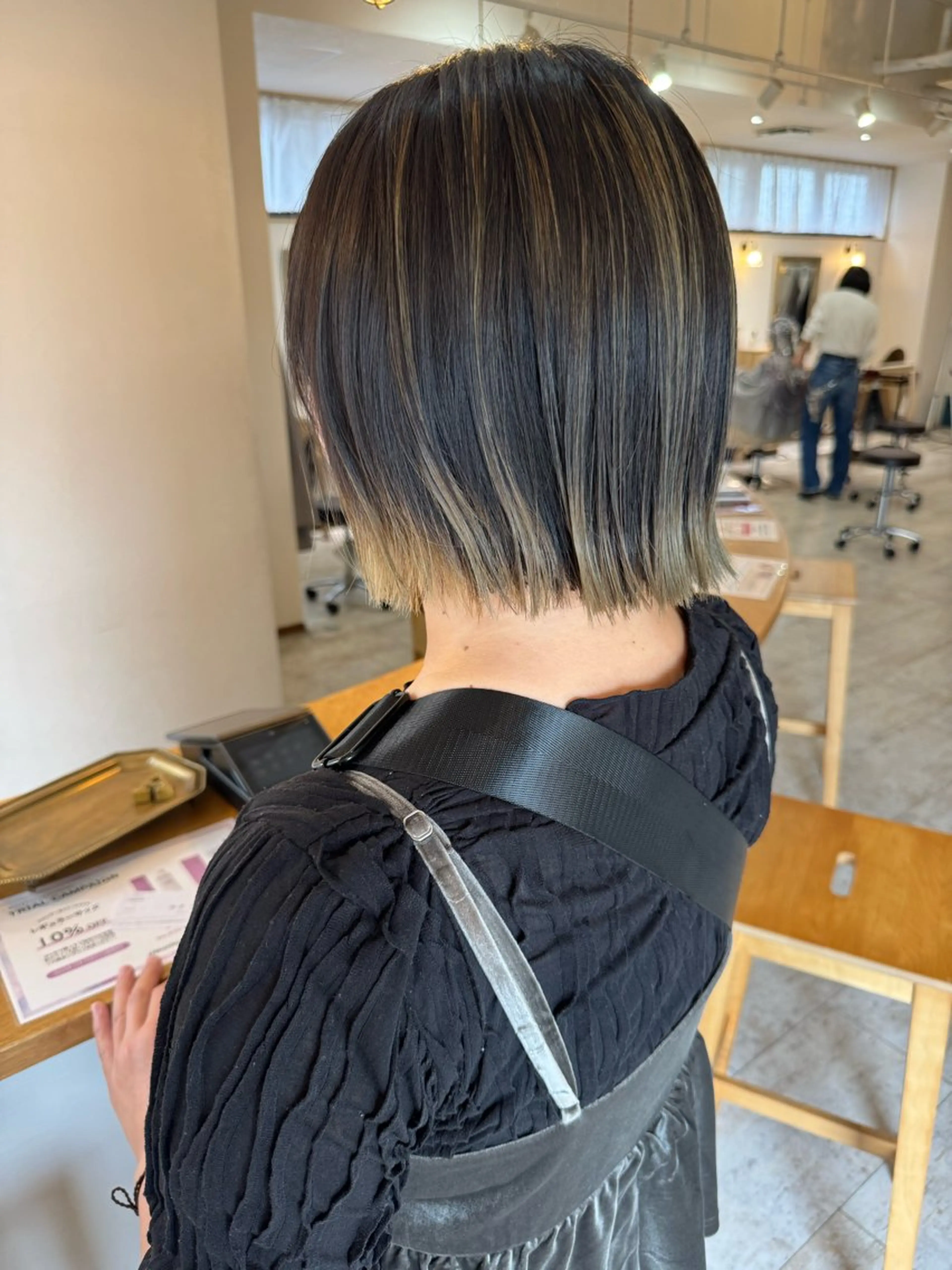 ショート カット ヘアカラー トリートメント aqush所属・仲井 康己のヘアスタイル