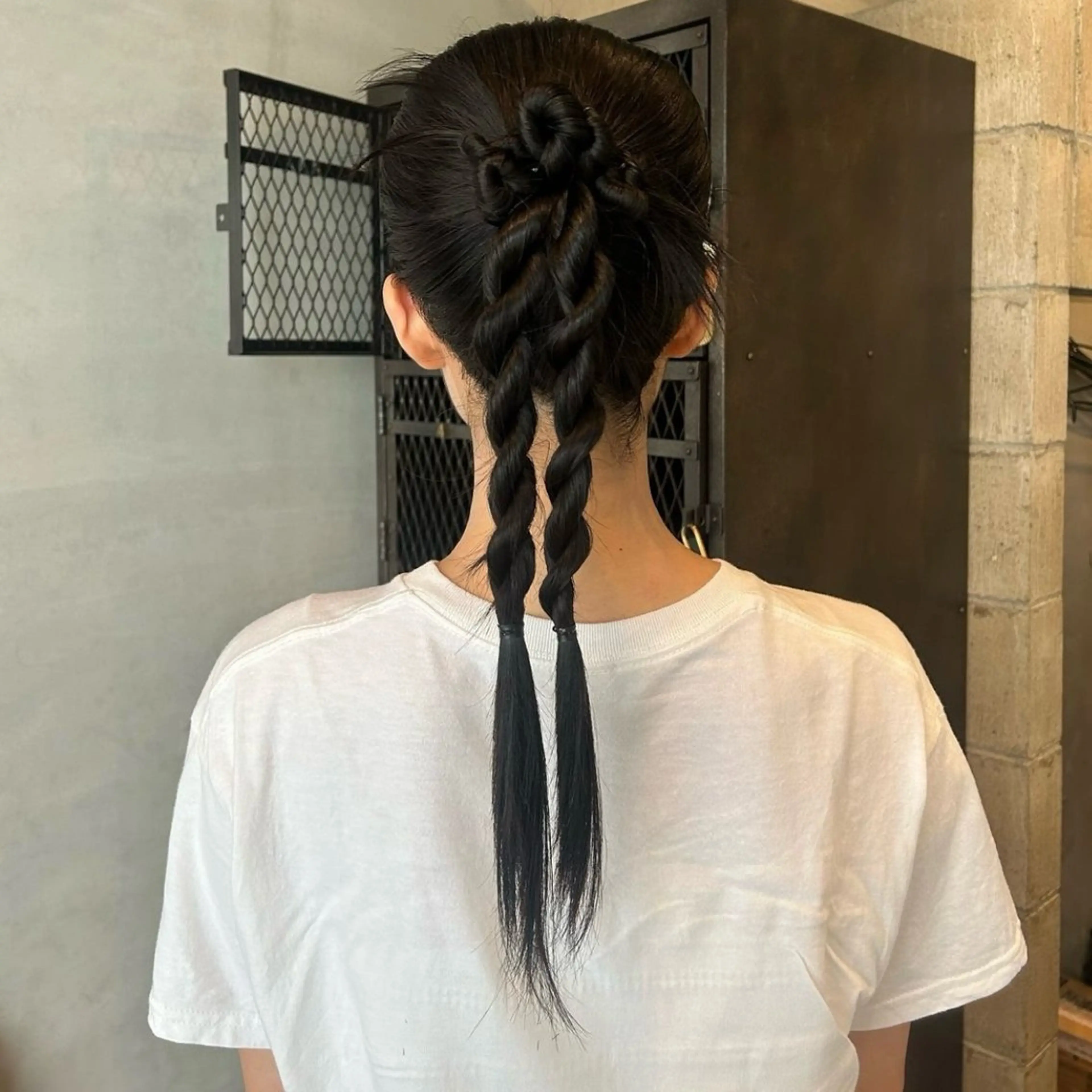 ヘアセットの写真
