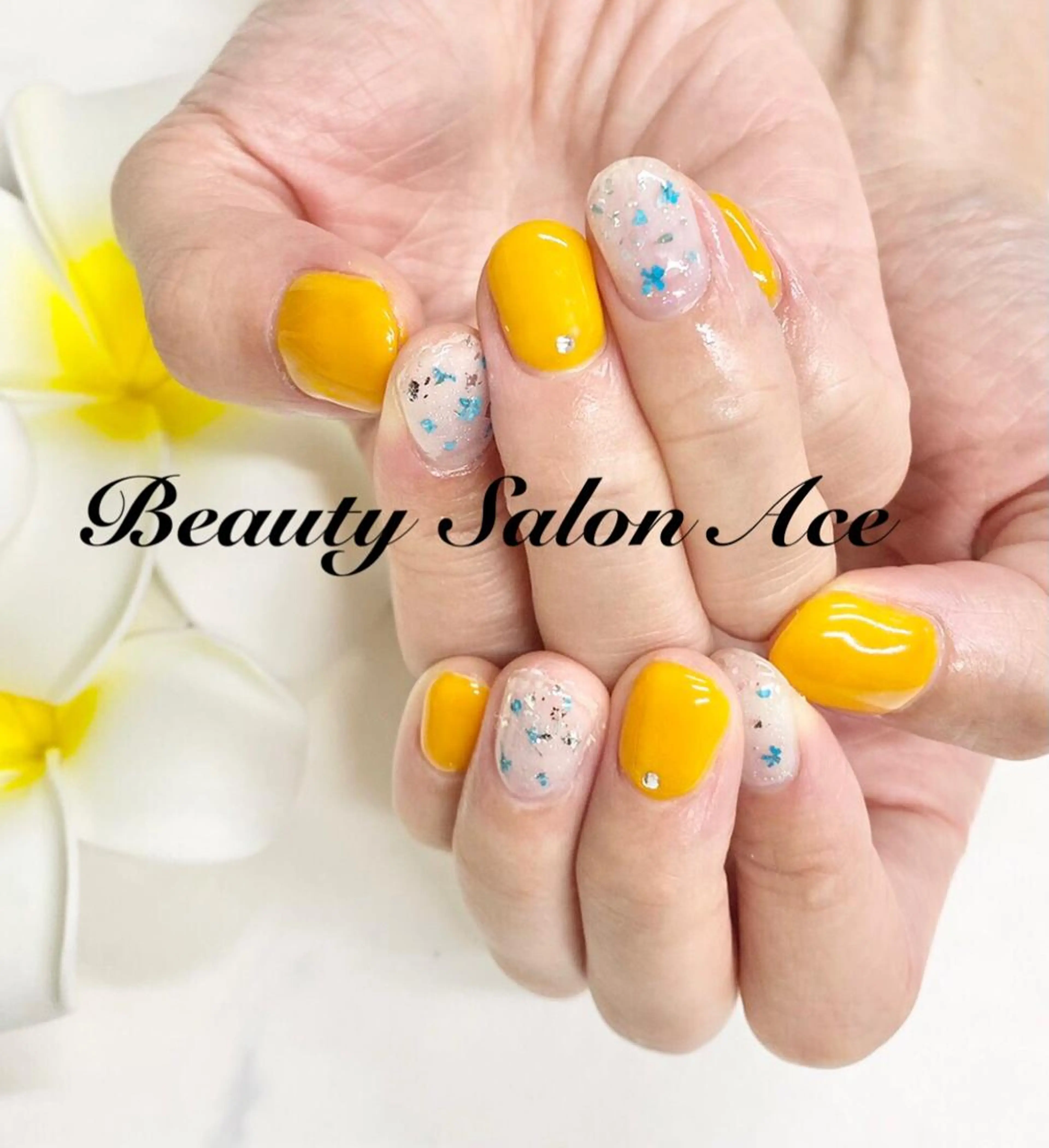 ネイル アートネイル ジェルネイル メンズネイル 夏ネイル ハンドネイル ハンドケア Beauty Salon Ace（ネイルサロン　エース）所属・池袋フィルイン Ace♡長さだしのネイルデザイン