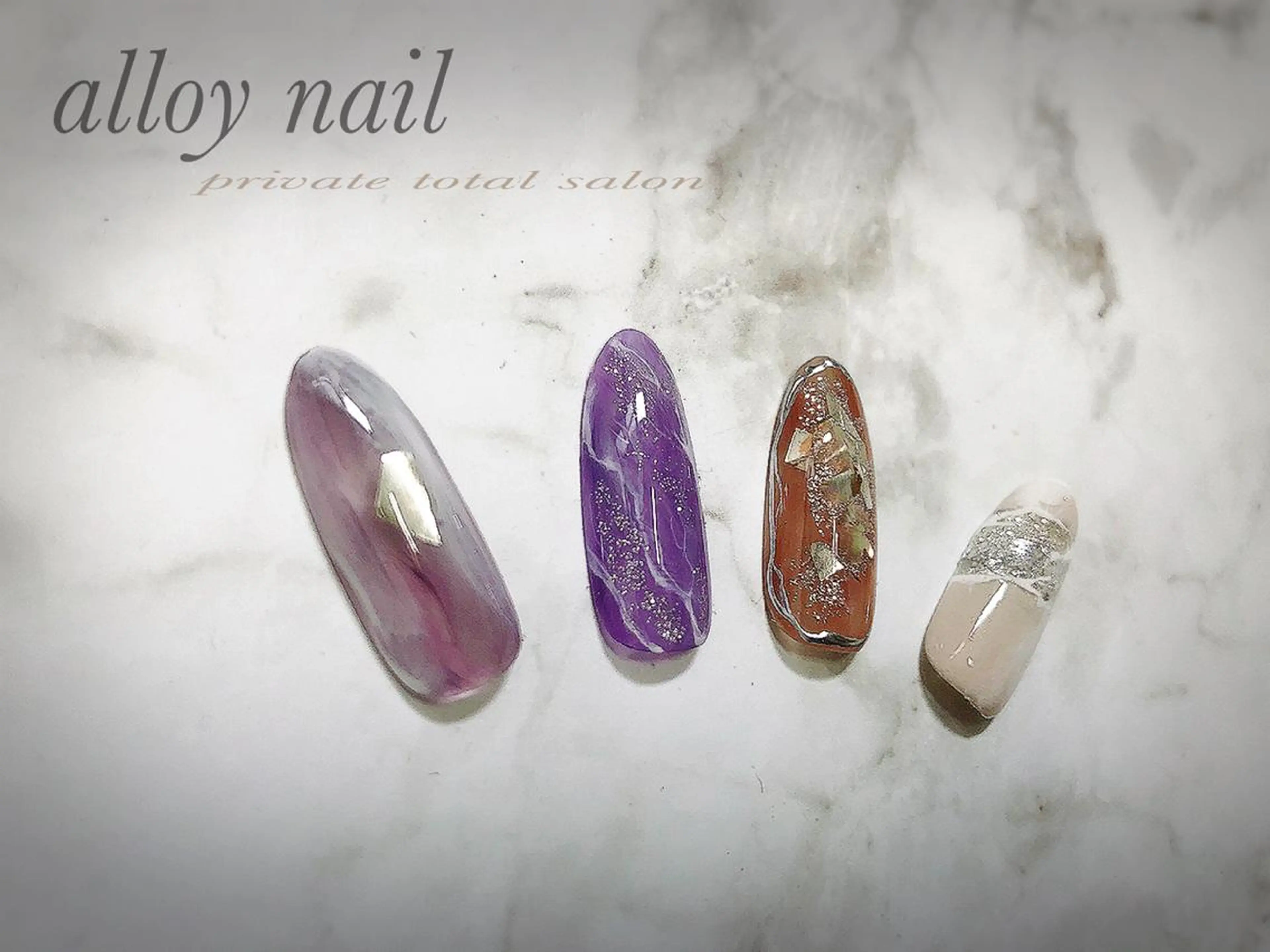 ネイル アートネイル alloy nailのネイルデザイン