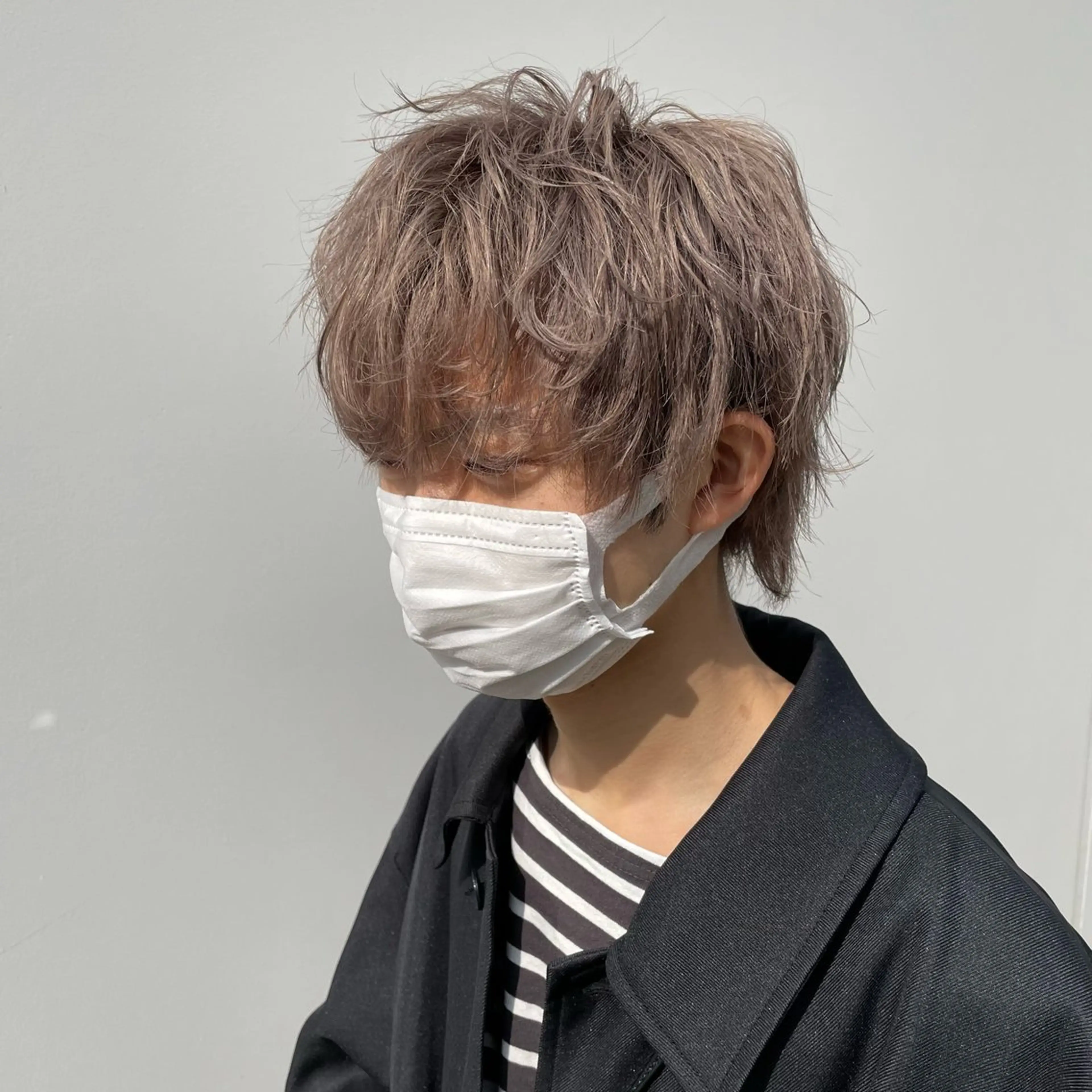 メンズ カット ヘアカラー トリートメント F.所属・miku 🍑髪質改善サロンのヘアスタイル