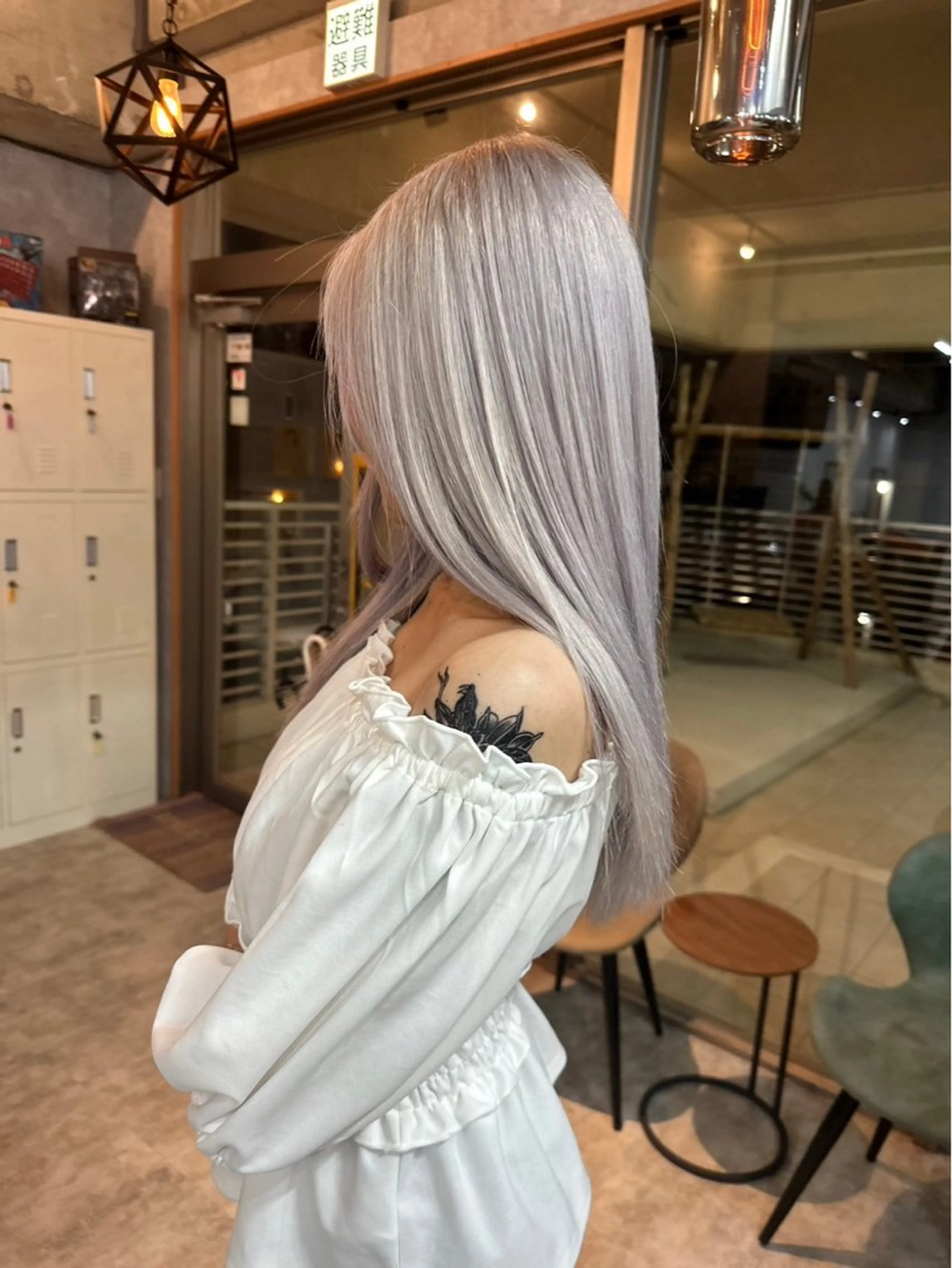 ロング カラー C'LD Hair Produce【シールドヘアープロデュース】所属・シールドヘアー/那覇 /縮毛矯正/ブリーチのヘアスタイル
