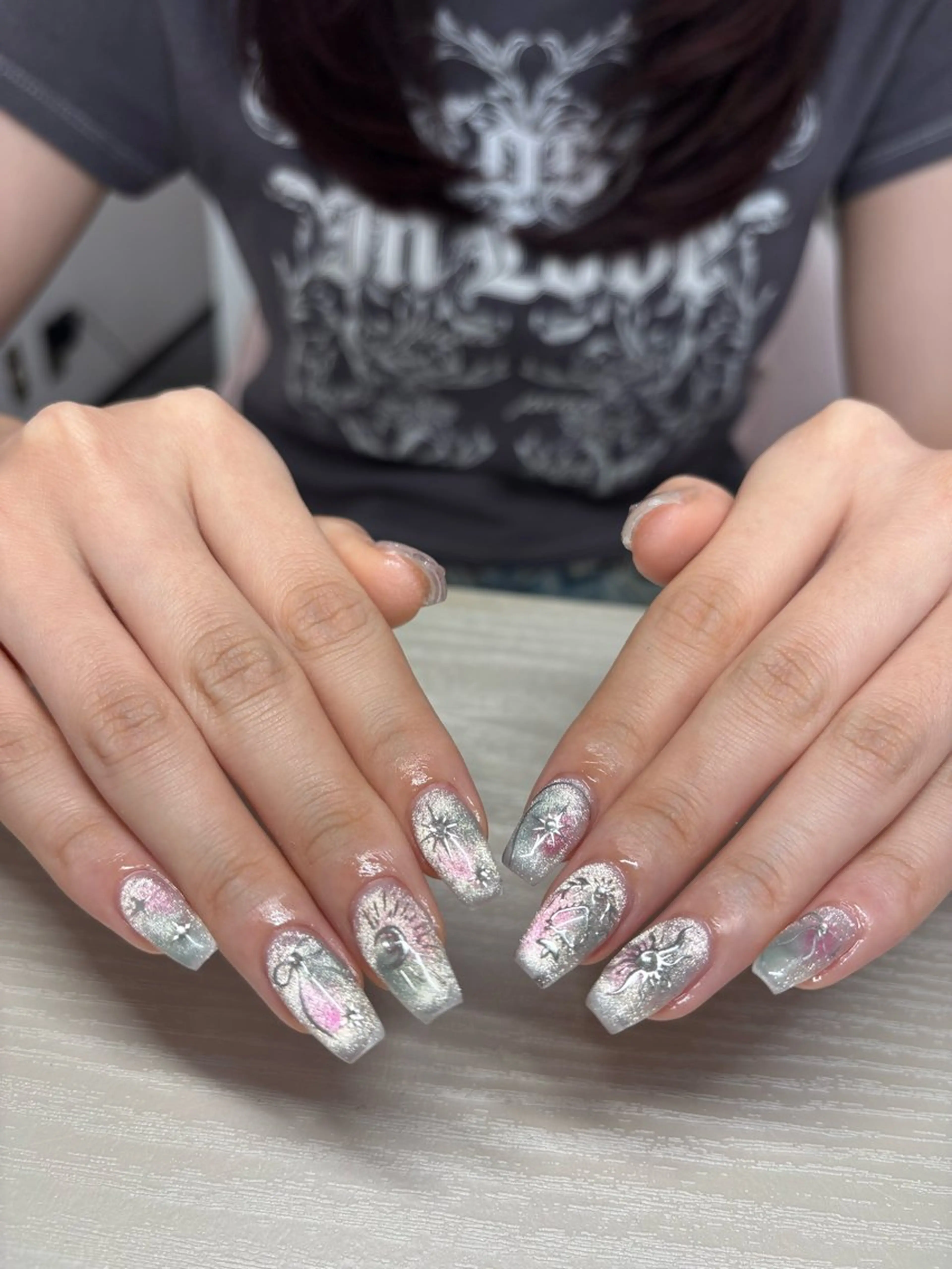 ネイル I P'ink nail salon所属・I pinknail 韓国風·持ち込み専門のネイルデザイン