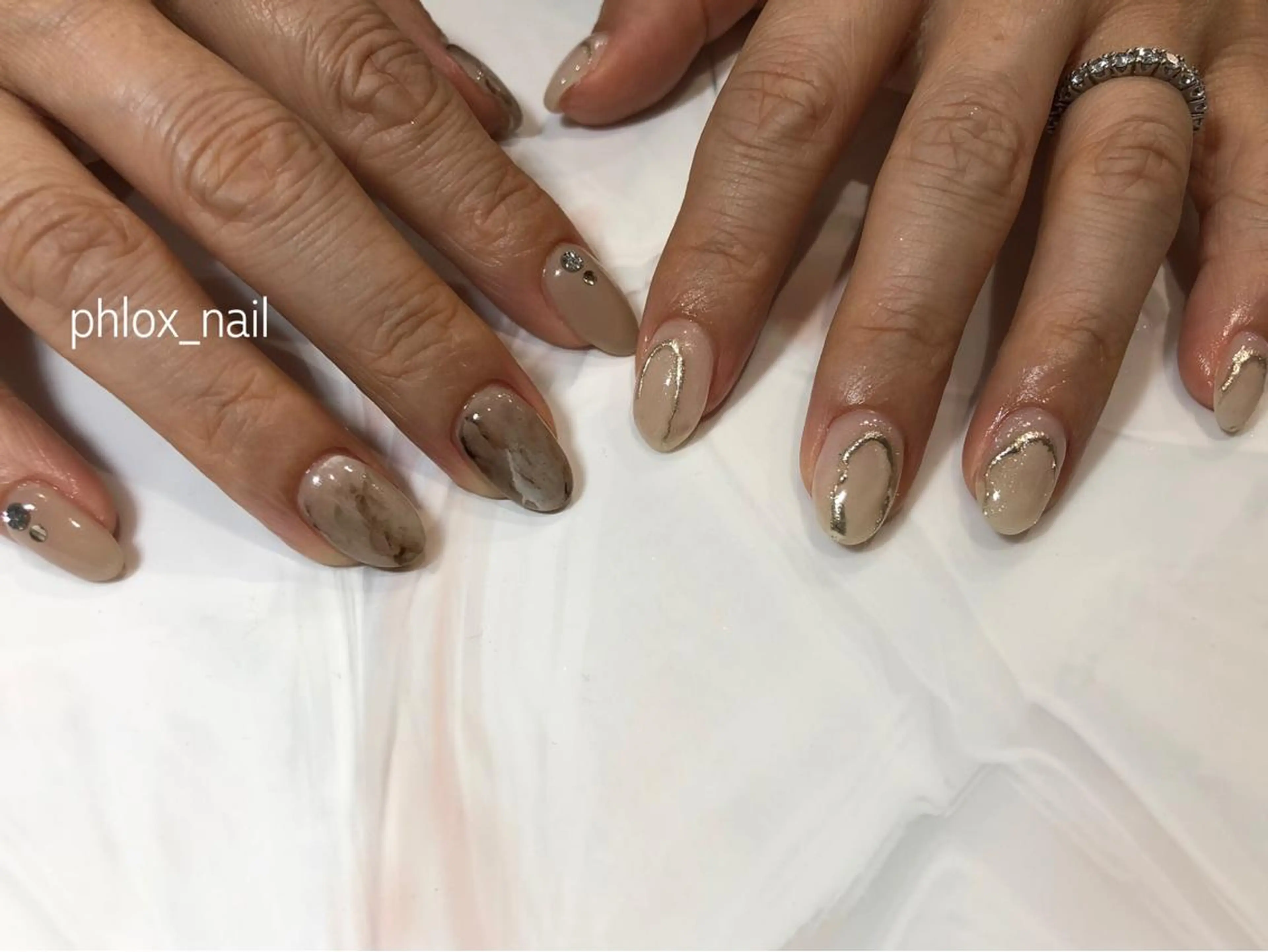 ネイル s/w ＿shokoのネイルデザイン