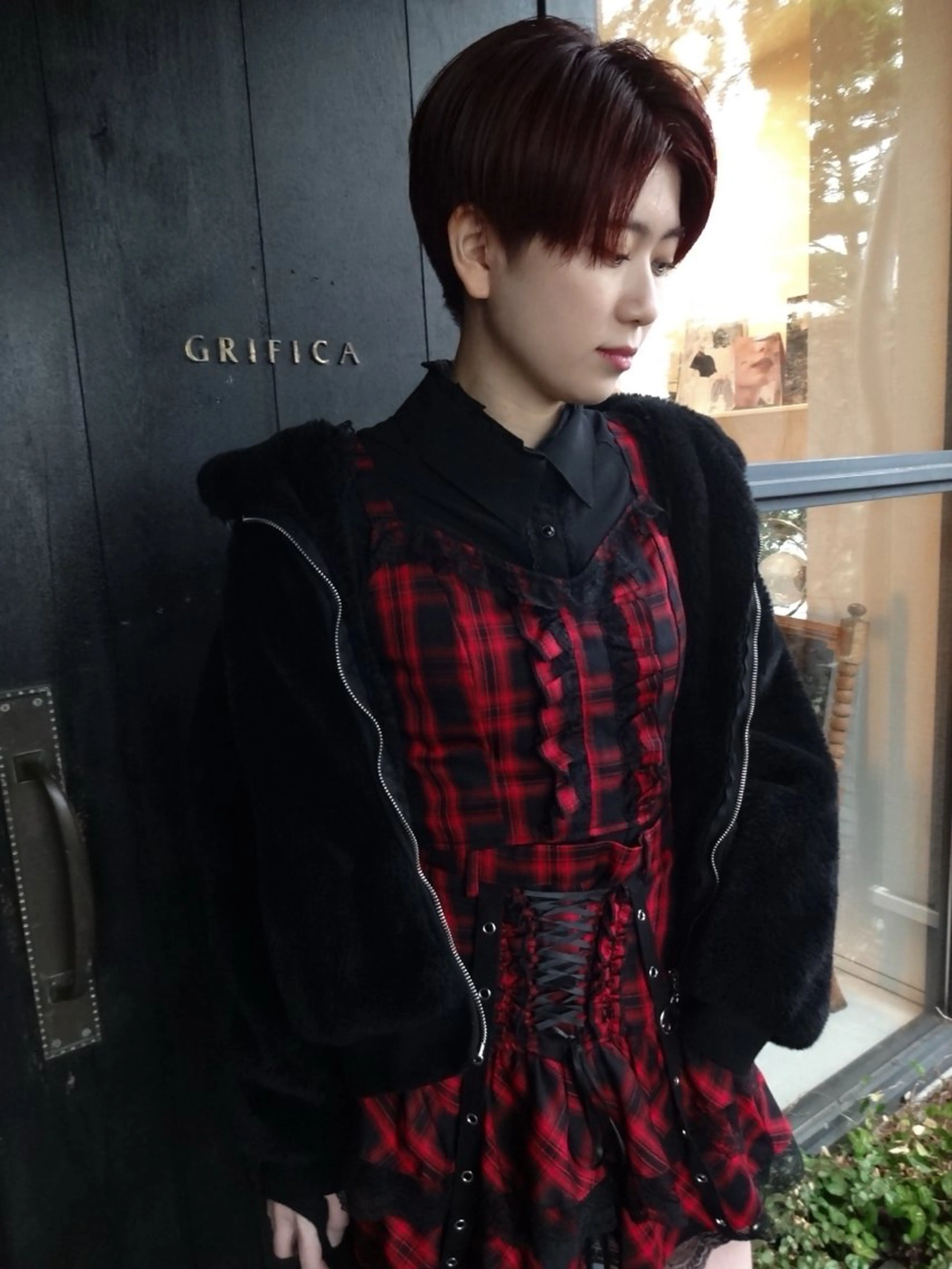 ショート カラー 太田 妃香/岡崎美容室のヘアスタイル