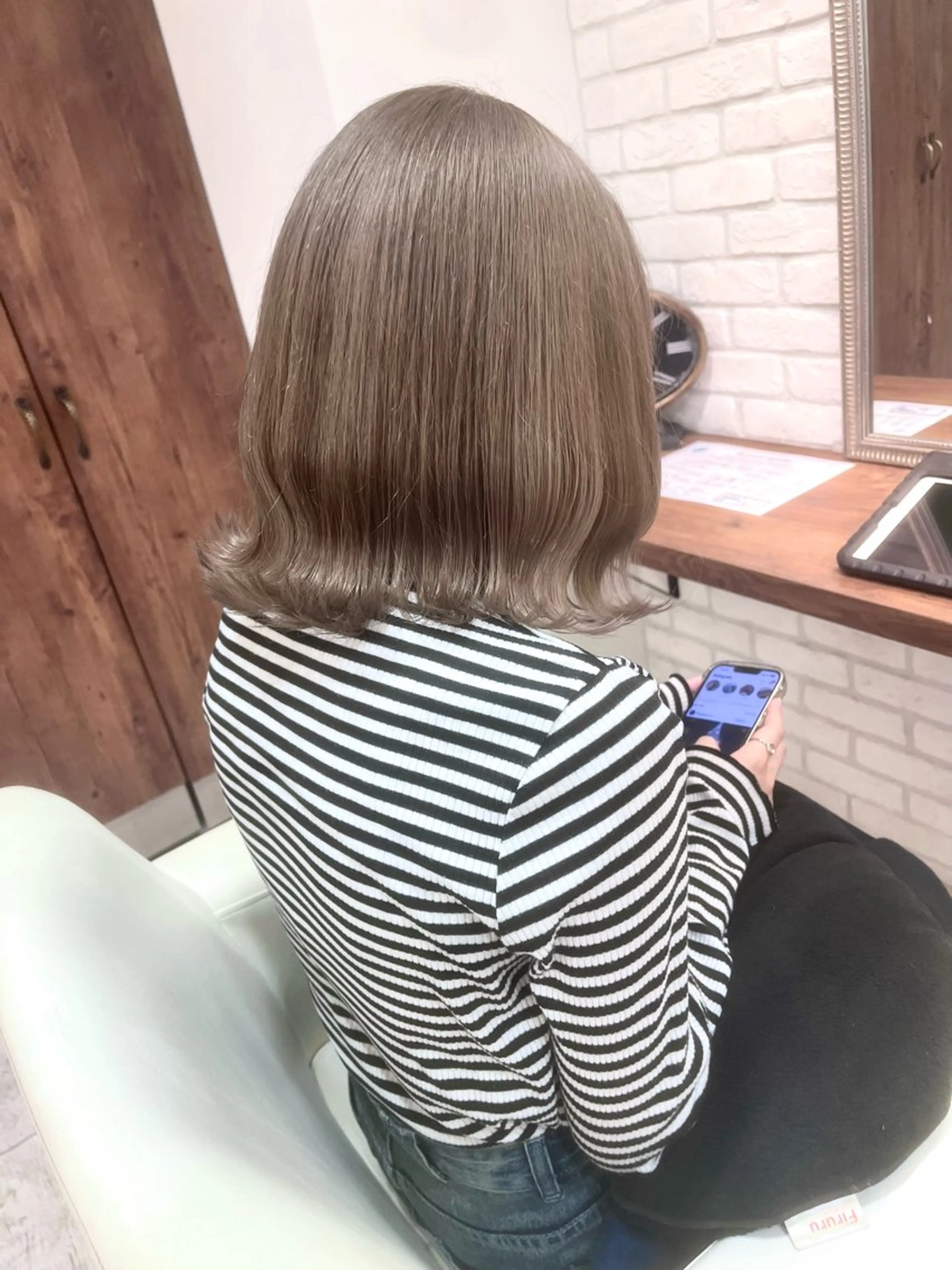 ミディアム カラー ヘアアレンジ ブリーチなし/ レイヤー🌿runaのヘアスタイル