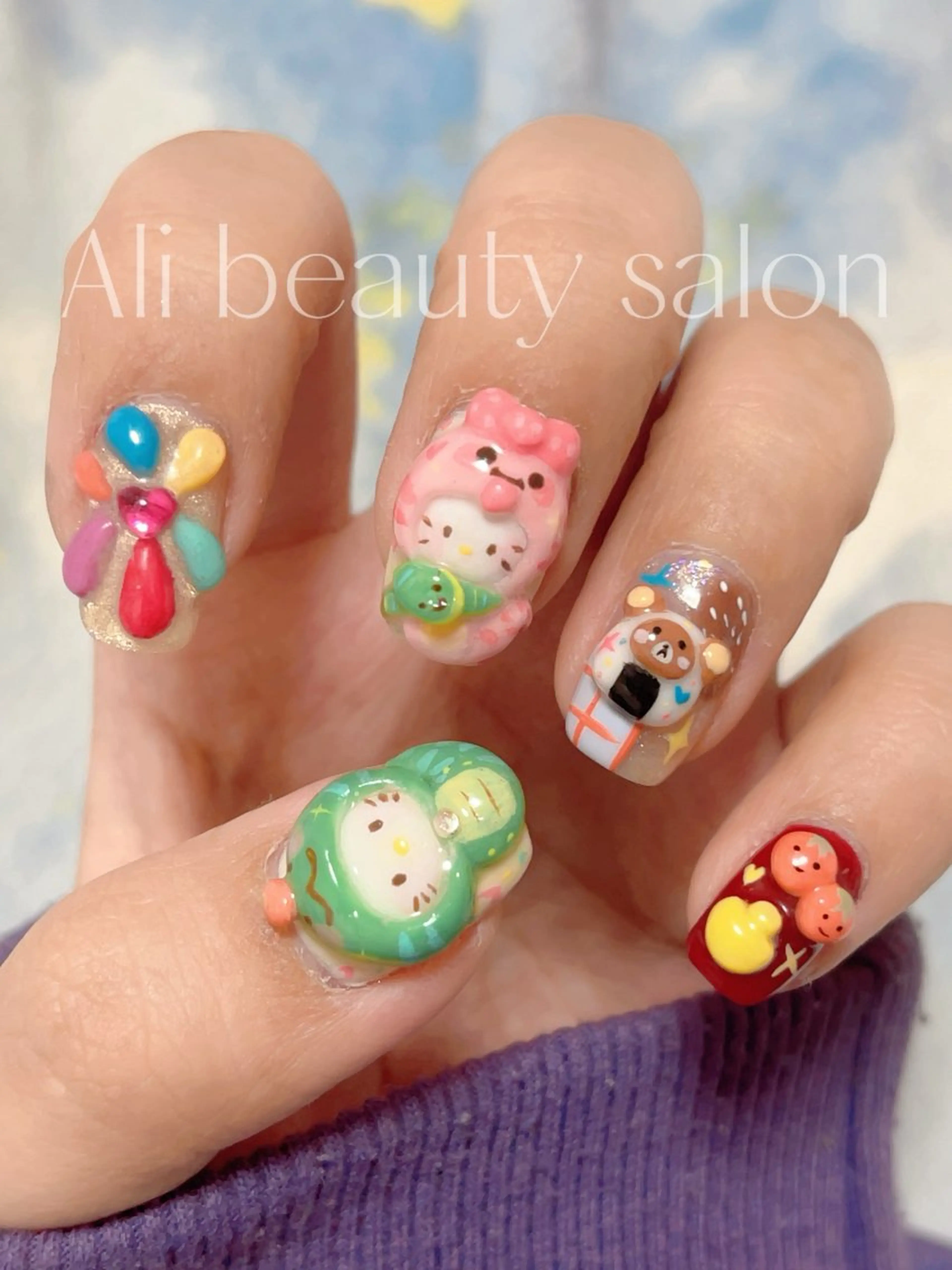 ネイル Ali 新小岩 ネイル専門のネイルデザイン