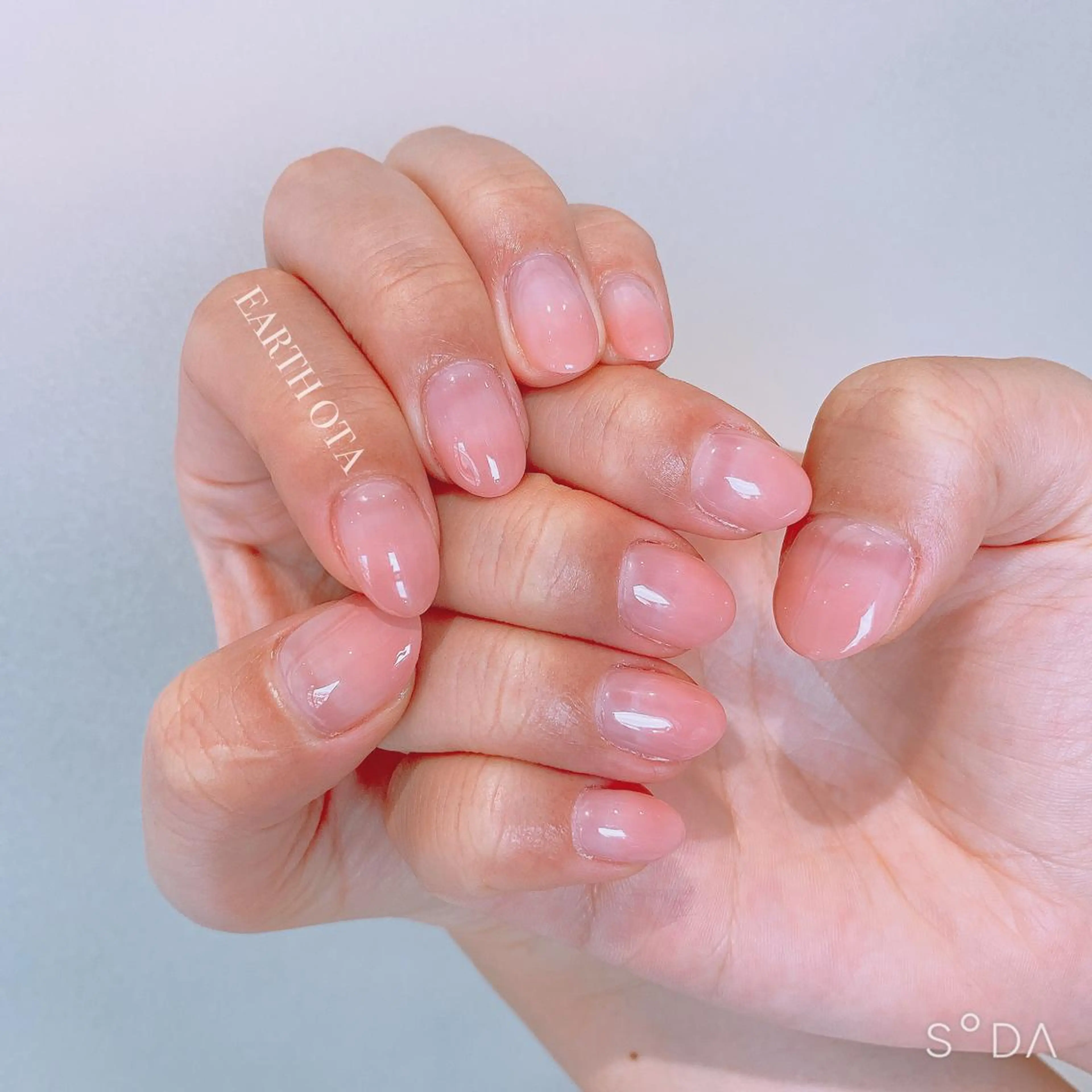 ネイル グラデーション ピンク Rena colore'のネイルデザイン