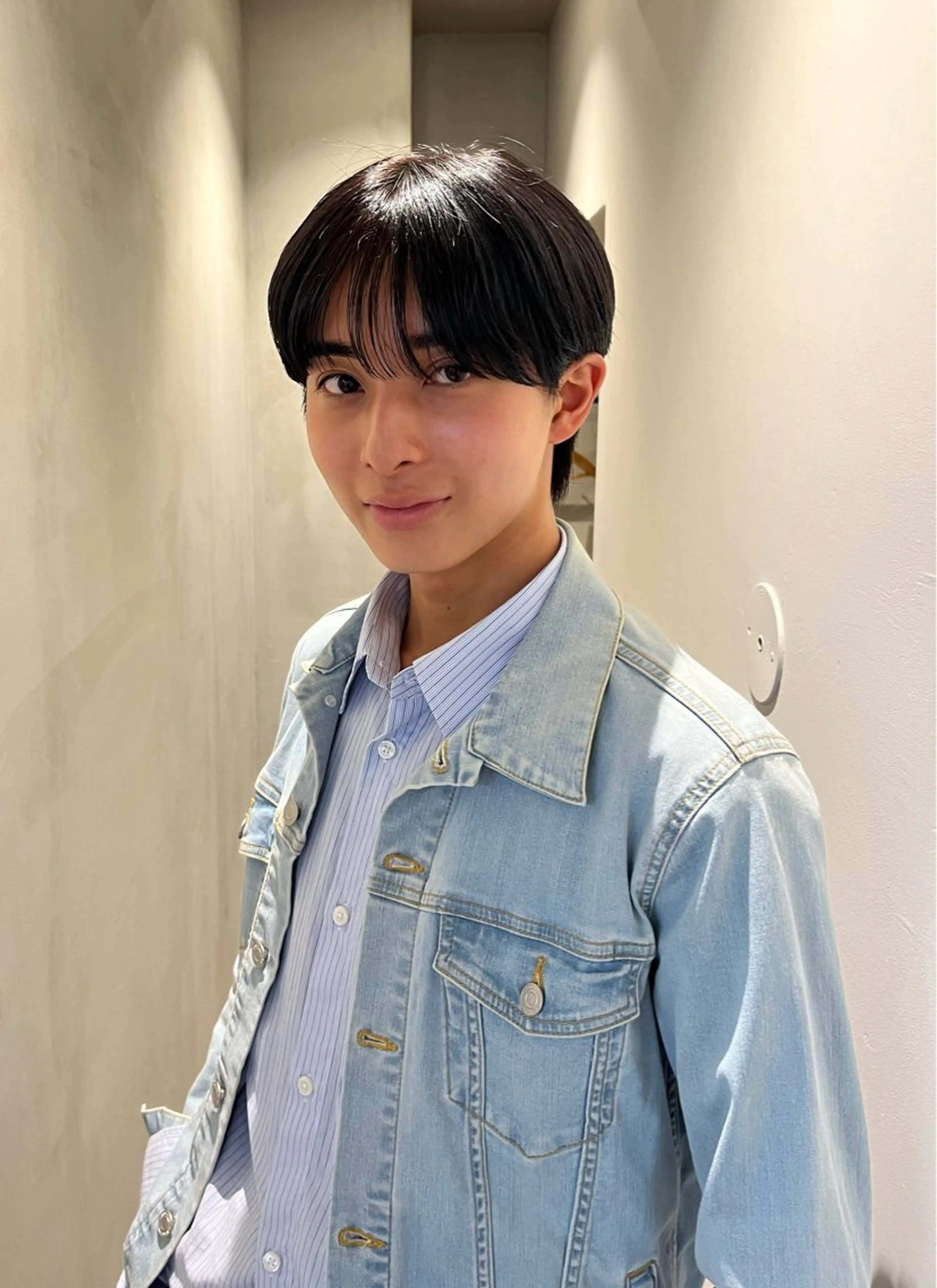 カラー メンズ ロエ平尾山荘所属・ショート/ハイライト /平尾/薬院/綜一郎のヘアスタイル