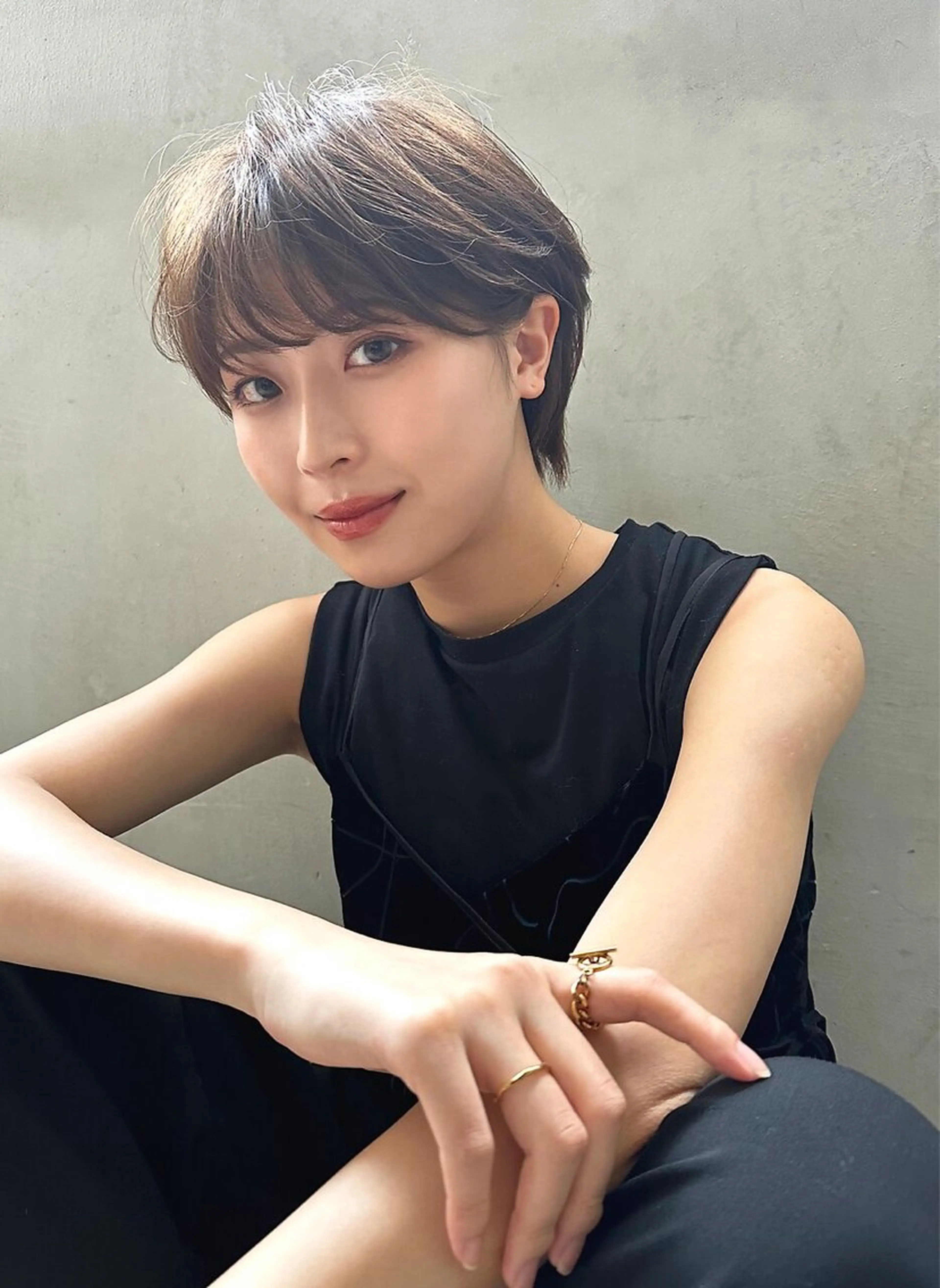 ショート カラー marfe天王寺 髪質改善/メンズのヘアスタイル