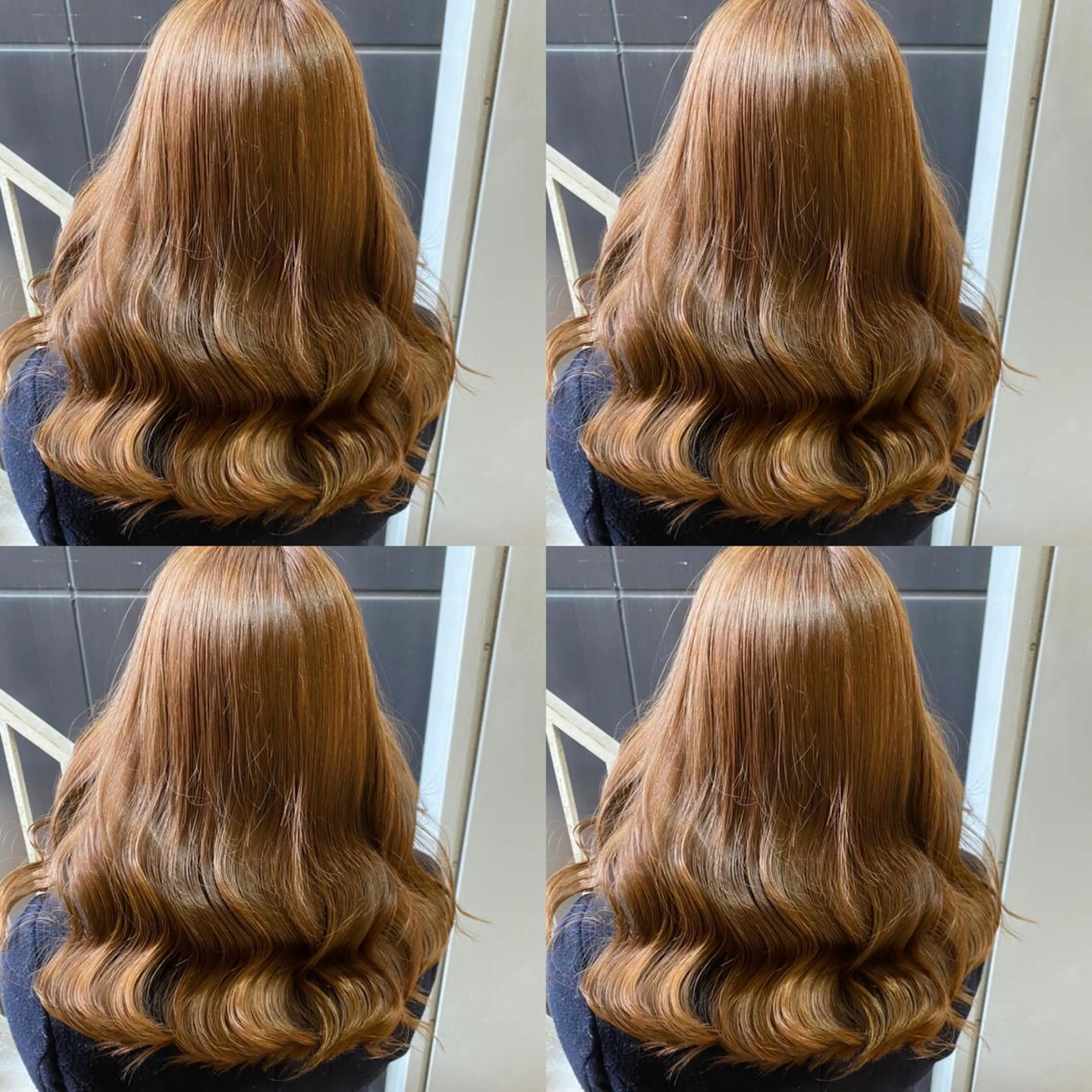 ロング カラー ブリーチ ブリーチなしカラー カット ヘアカラー ご予約 宜しくお願いします！のヘアスタイル