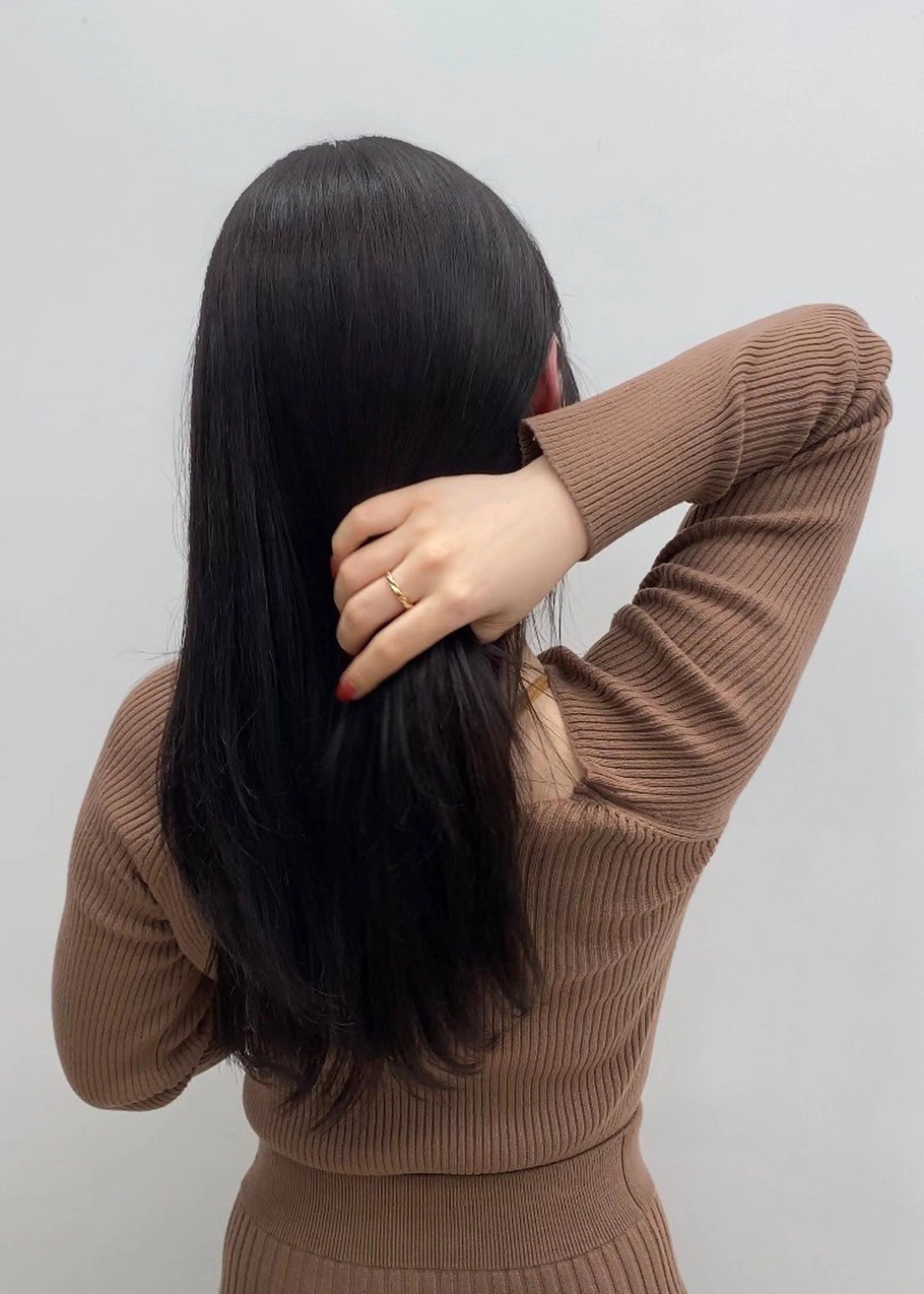 ロング カラー カット 縮毛矯正 トリートメント noa/ 渋谷のヘアスタイル