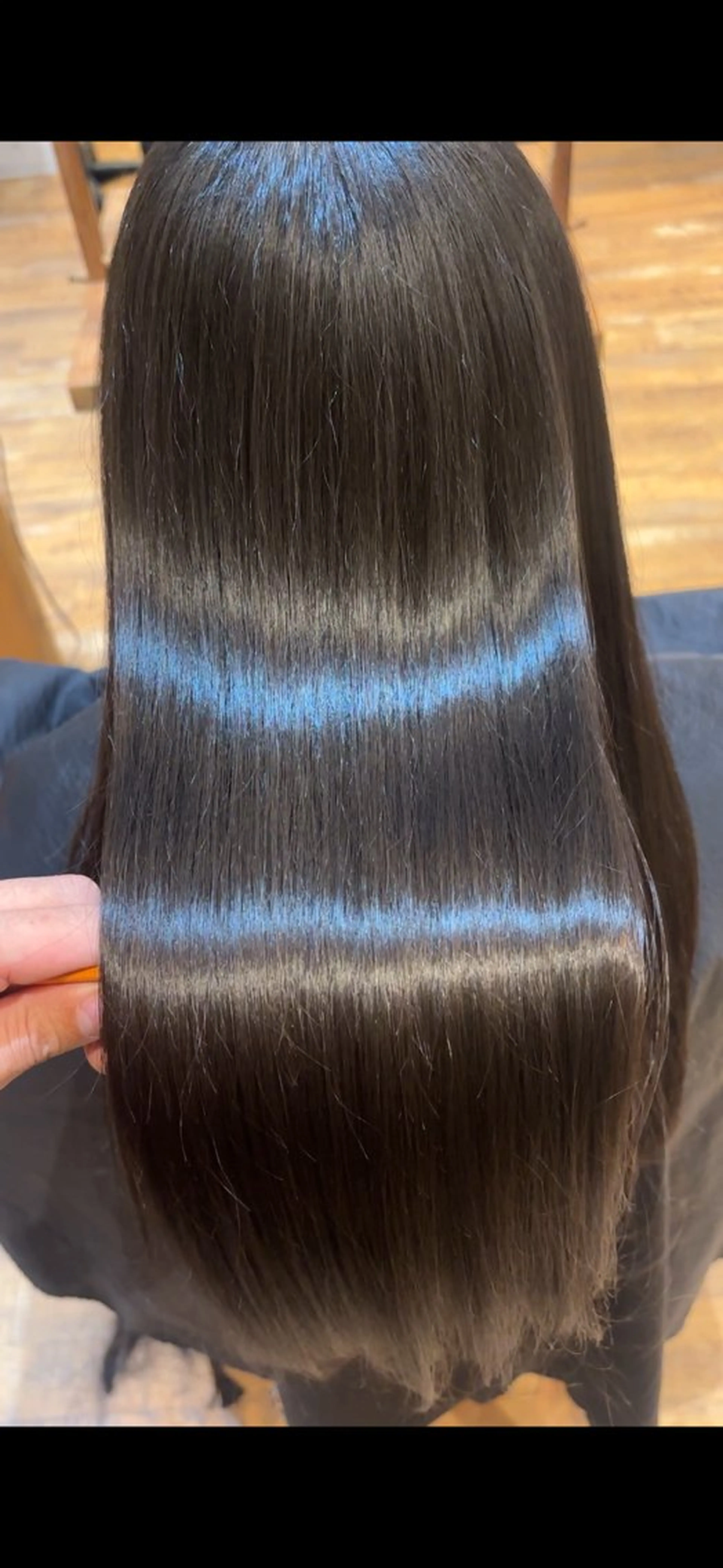 ロング カット トリートメント ヘッドスパ ヘアセット 藤田大夢 /liberte高崎のヘアスタイル