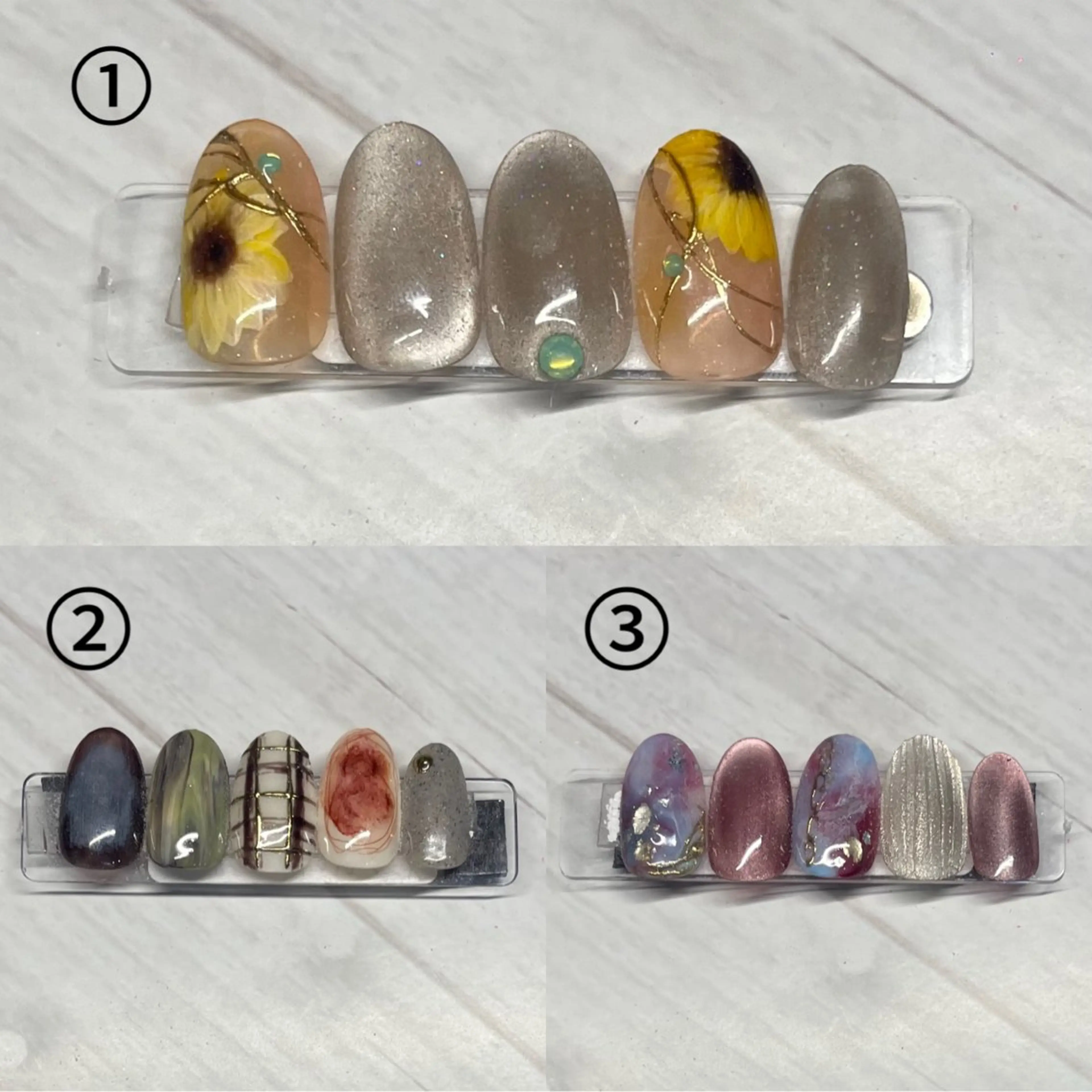 ネイル 石松 姫花のネイルデザイン