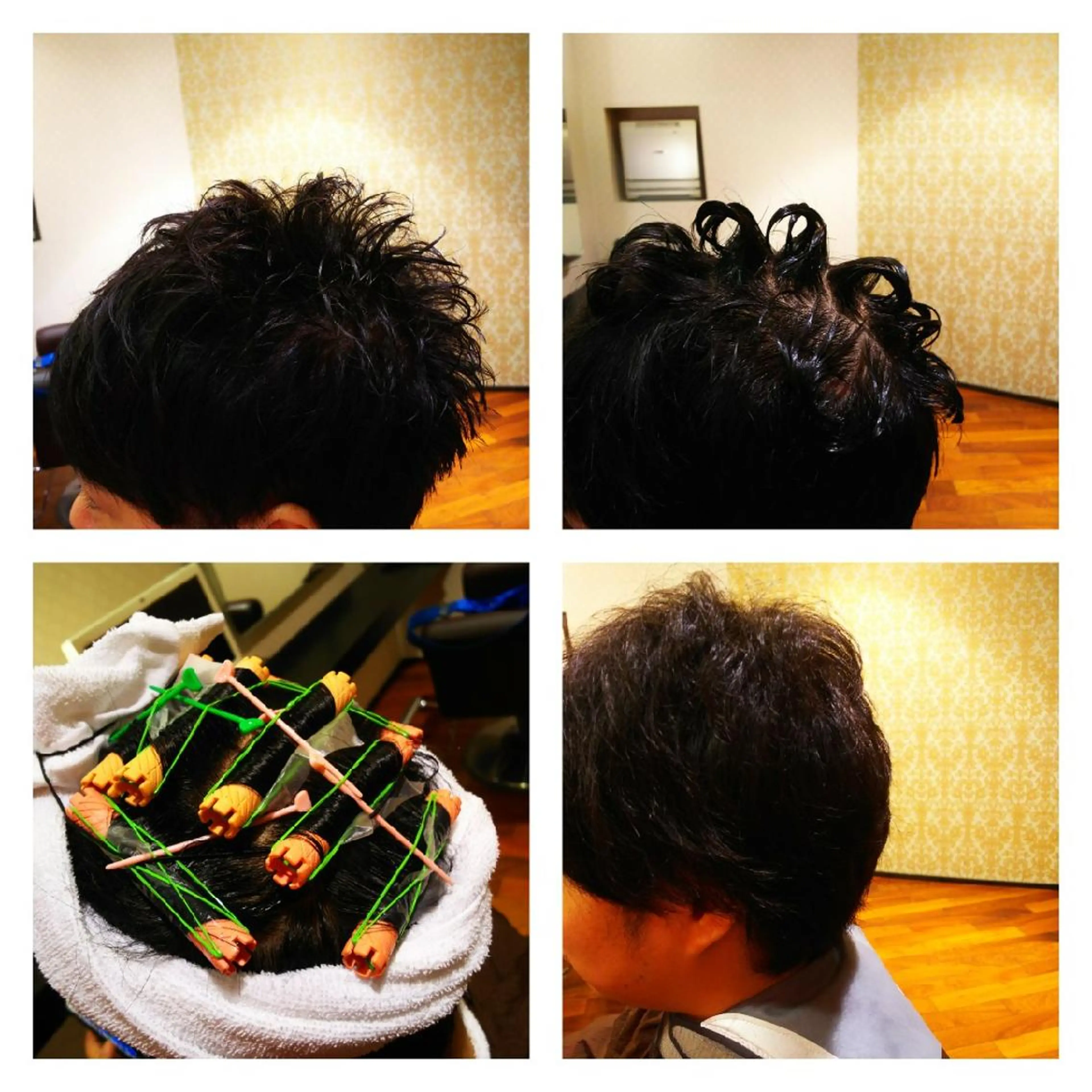 ショート パーマ メンズ 山田 憲のヘアスタイル