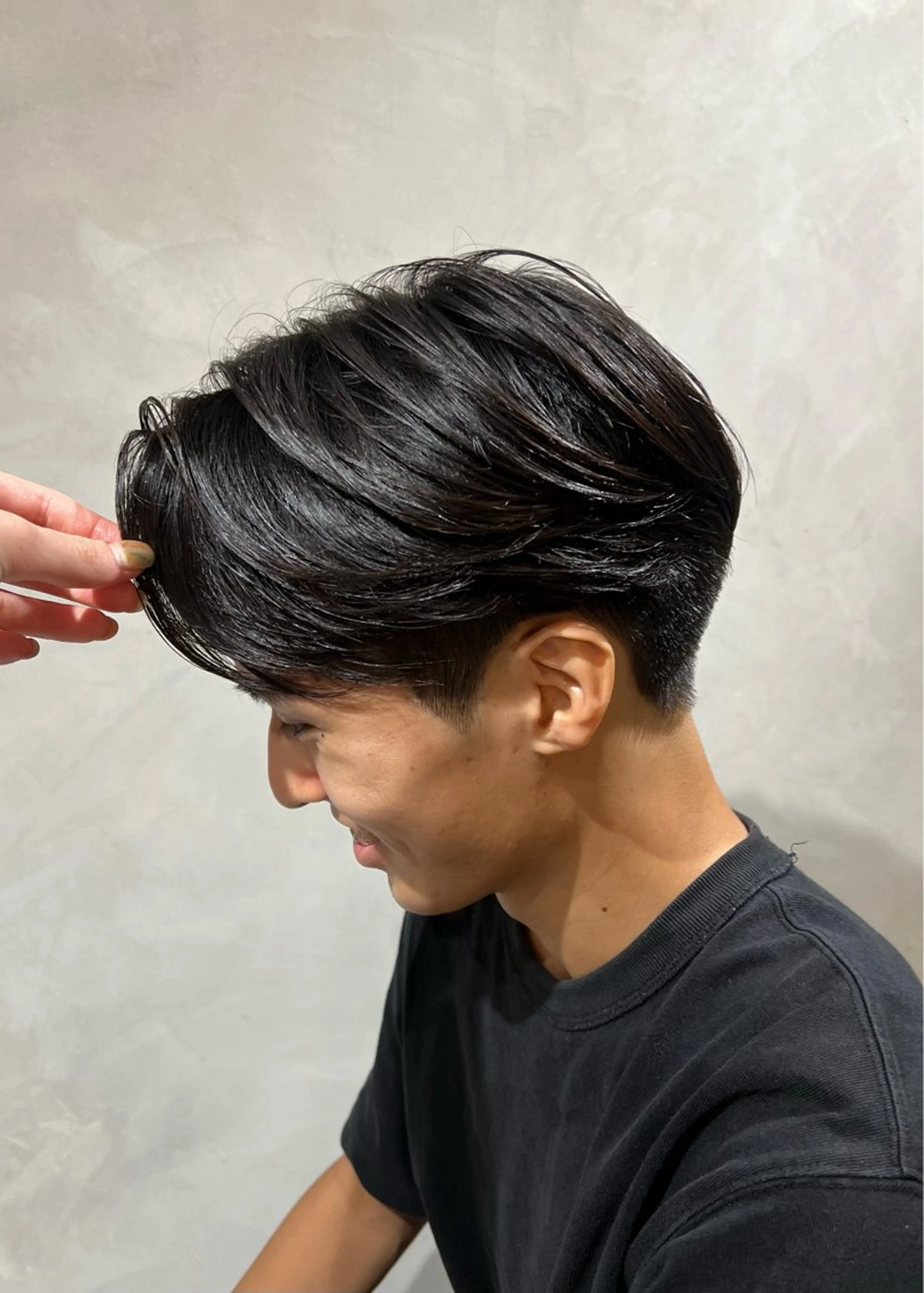 メンズ 横浜/ショート/ レイヤーカットのヘアスタイル