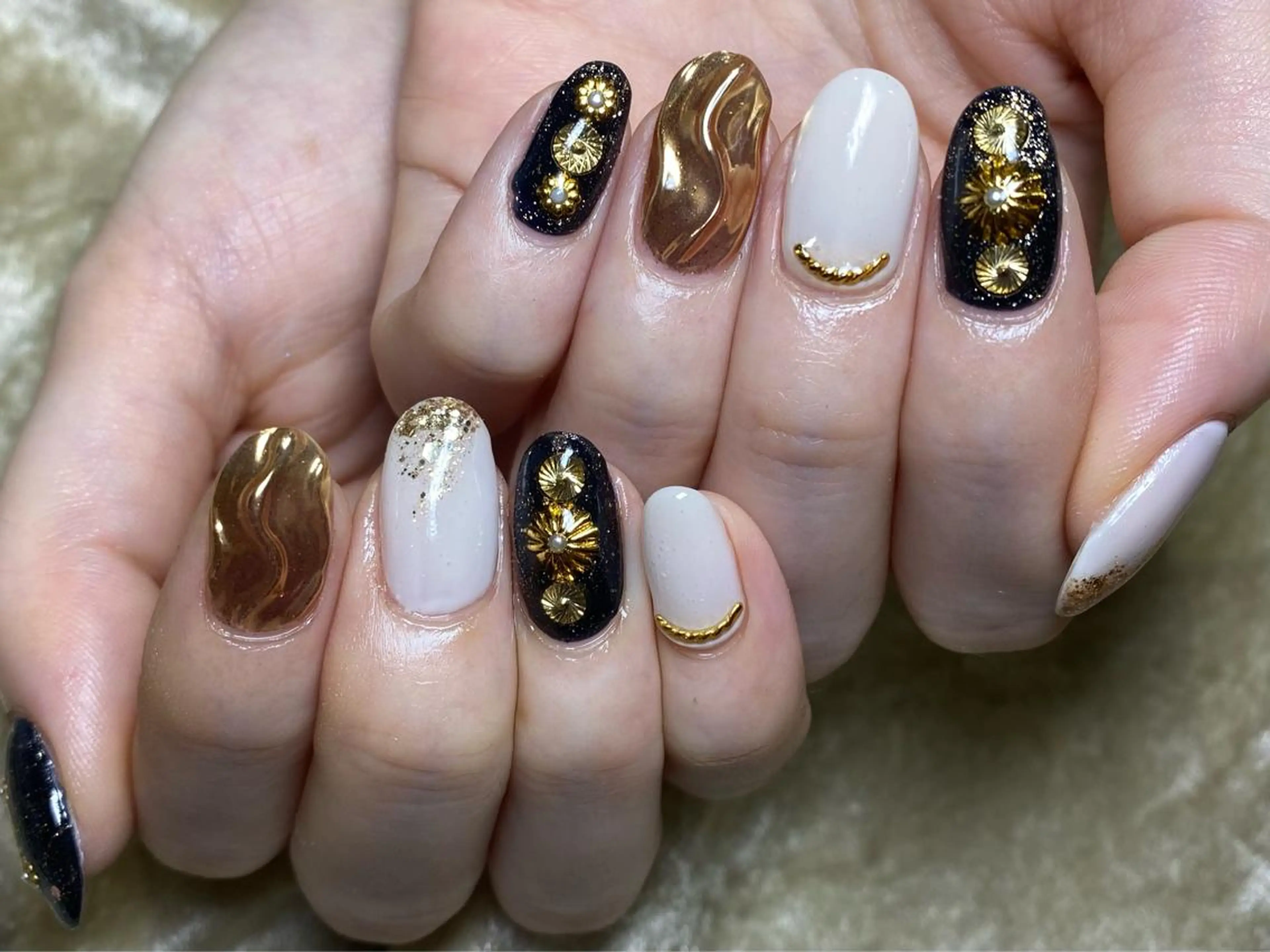 ネイル ハンドネイル L'ecrin所属・L'ecrin 田中のネイルデザイン