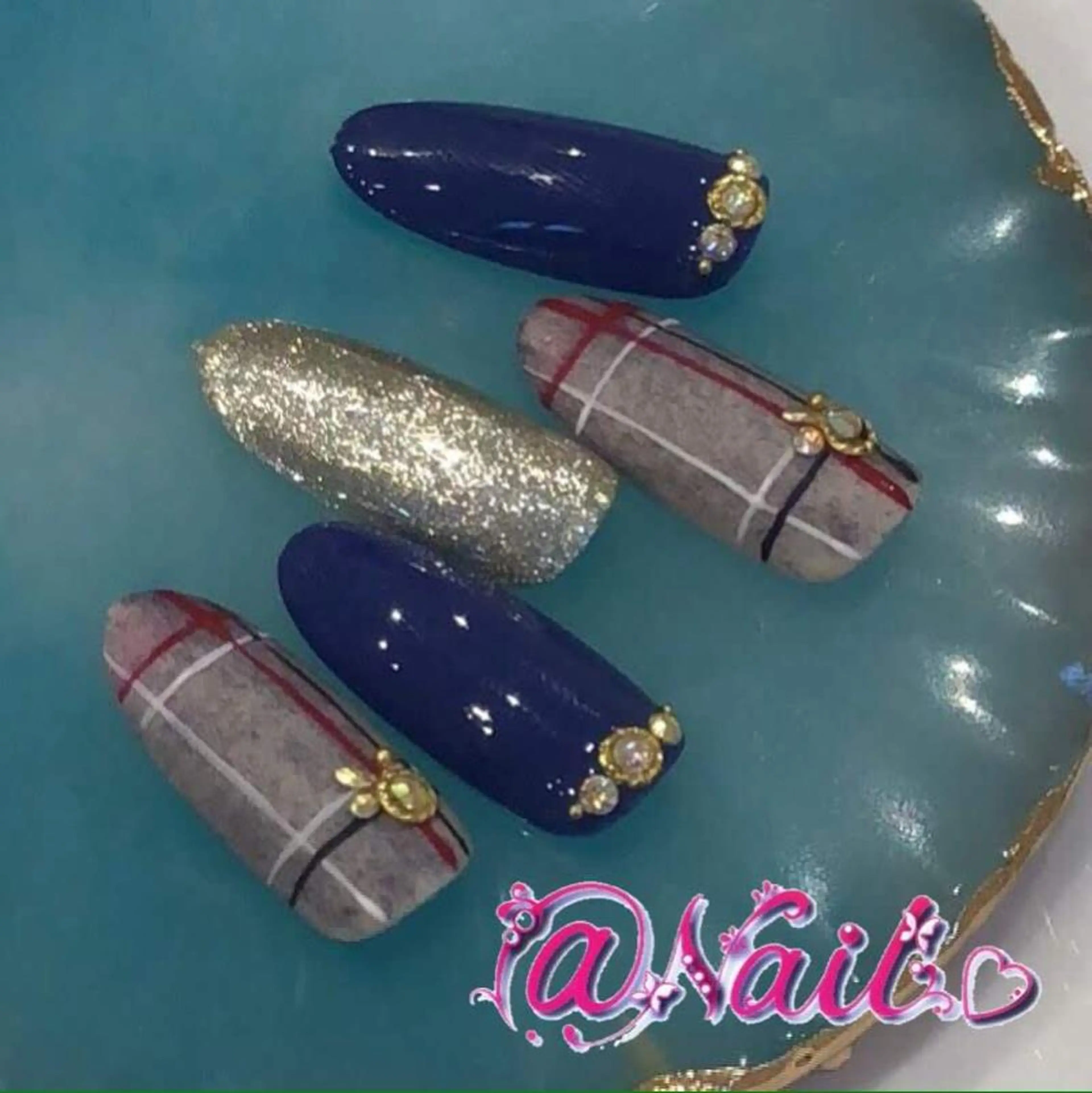 ネイル ネイルチップ 小尾 栞のネイルデザイン