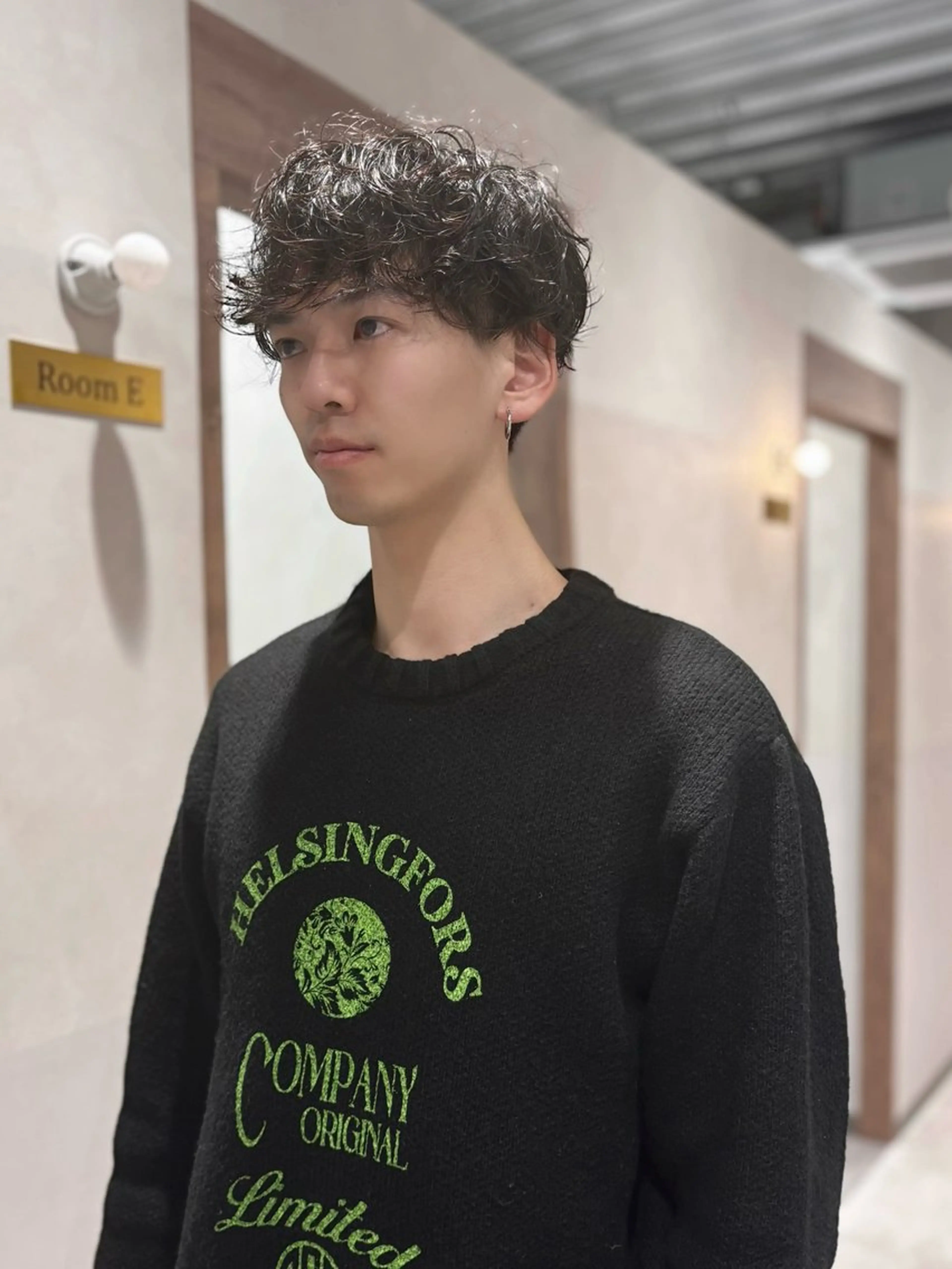 ショート garage.所属・吉田 慎冴/メンズパーマのヘアスタイル