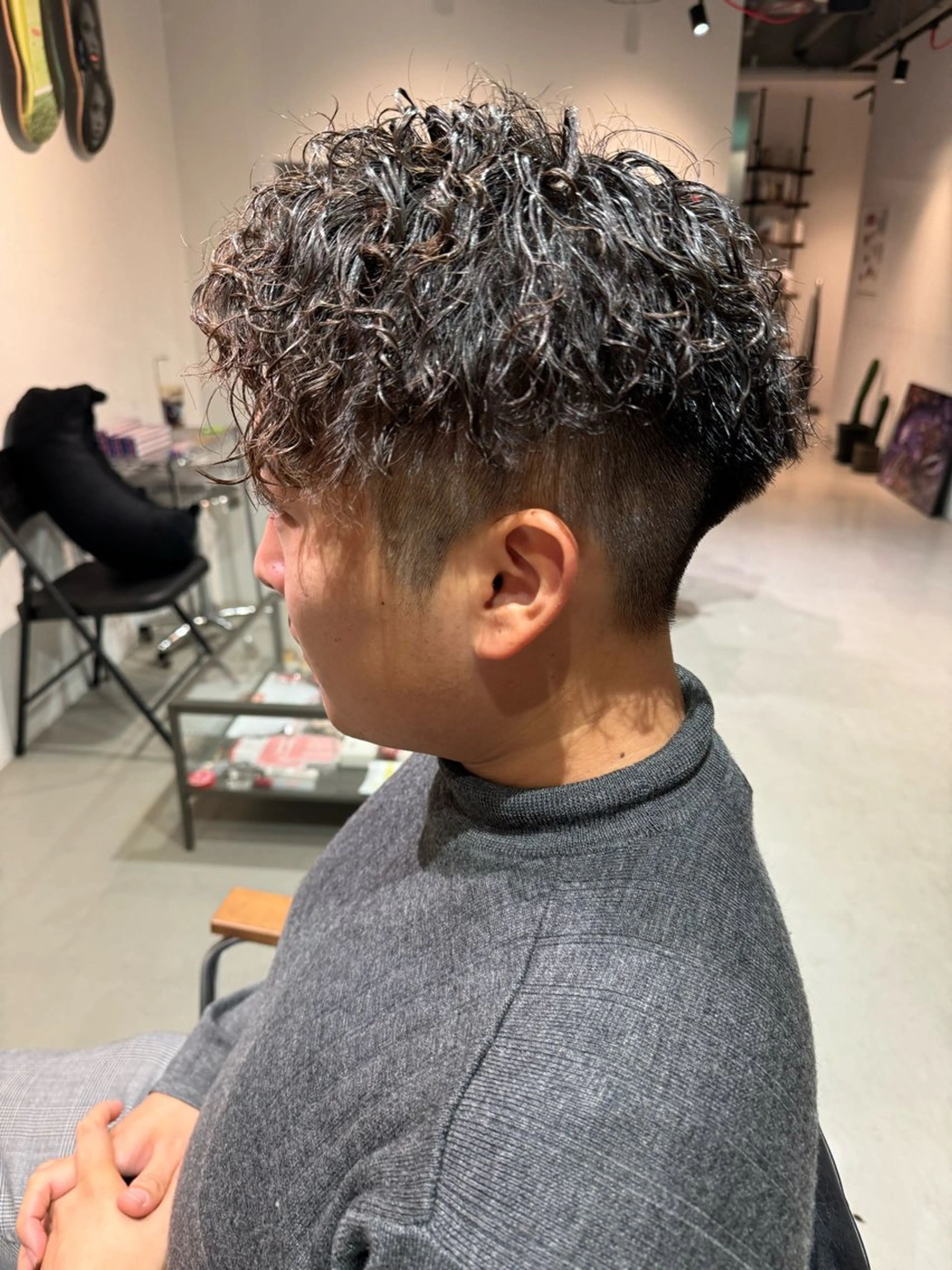 ショート メンズ カット パーマ パーマ職人 Mizukiのヘアスタイル