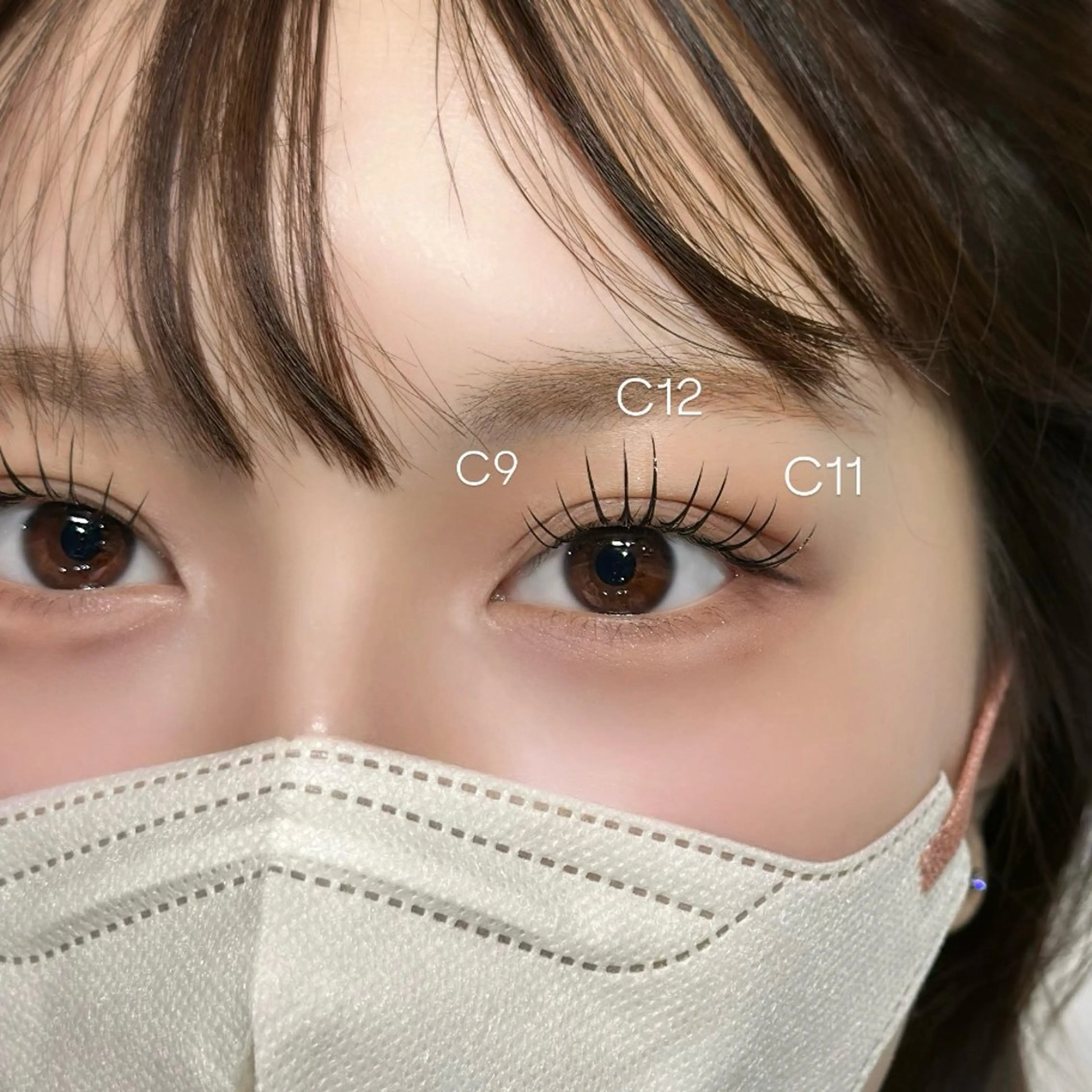 マツエク・マツパ マツエク cielo 🎀 niina 🎀の眉毛・アイブロウイメージ