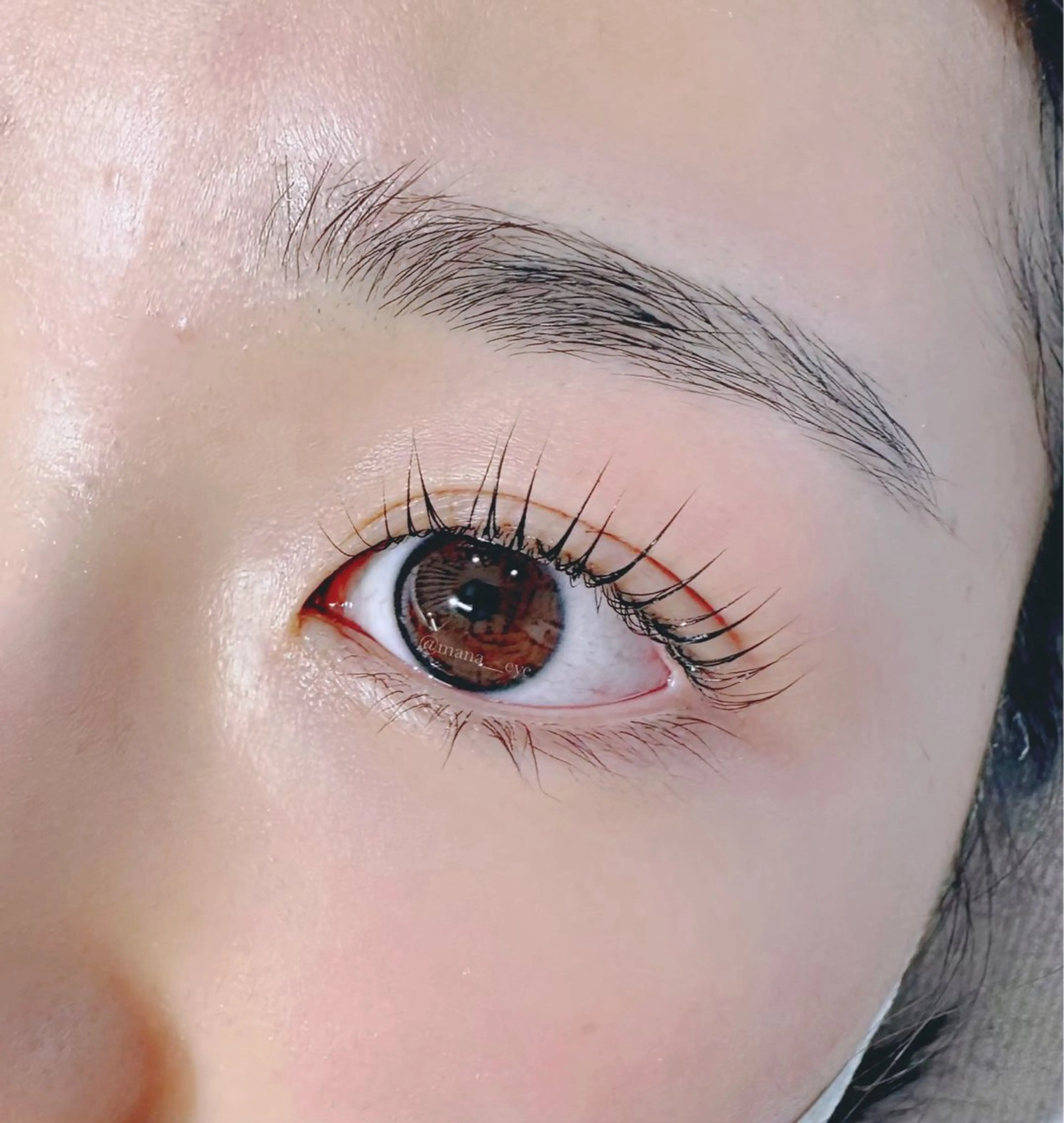 マツエク・マツパ パリジェンヌラッシュリフト マツパ Lani🌺 アイリストMANAのマツエク・マツパデザイン