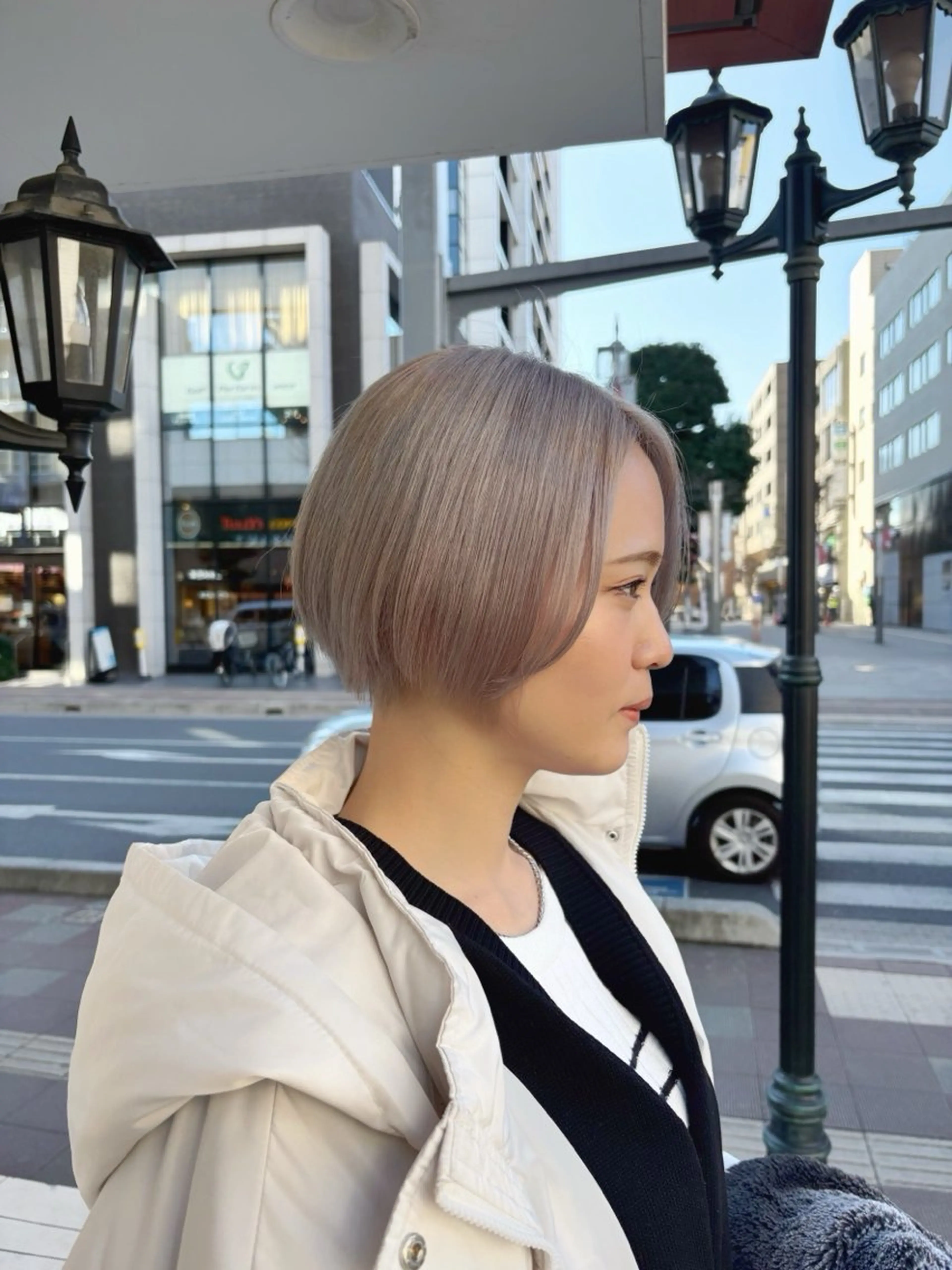 ショート ヘアカラー 艶髪/髪質改善/ 松村きさらのヘアスタイル