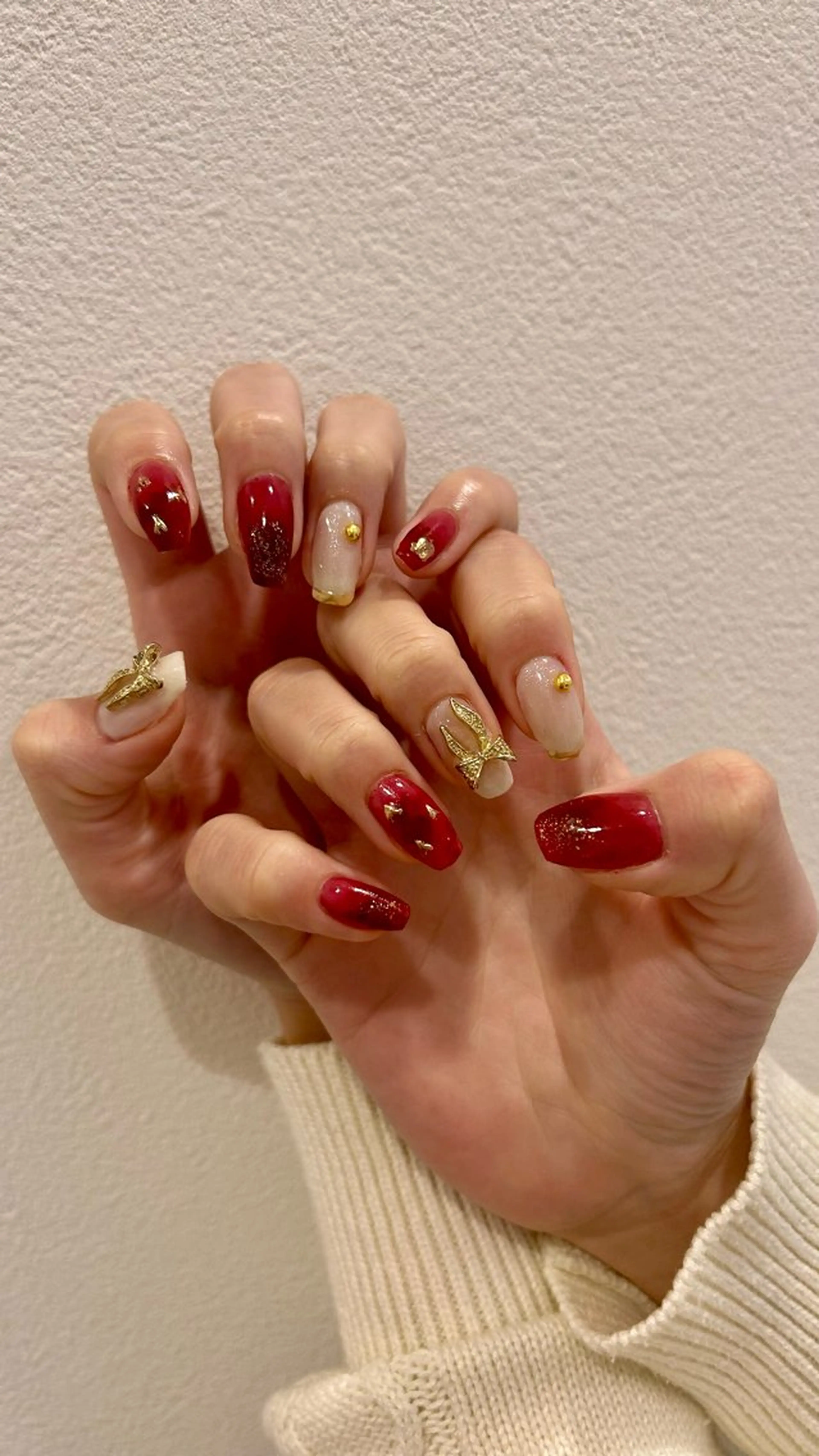 ネイル 🫧飛山琉桜/二条 ネイルアート/束感のマツエク・マツパデザイン