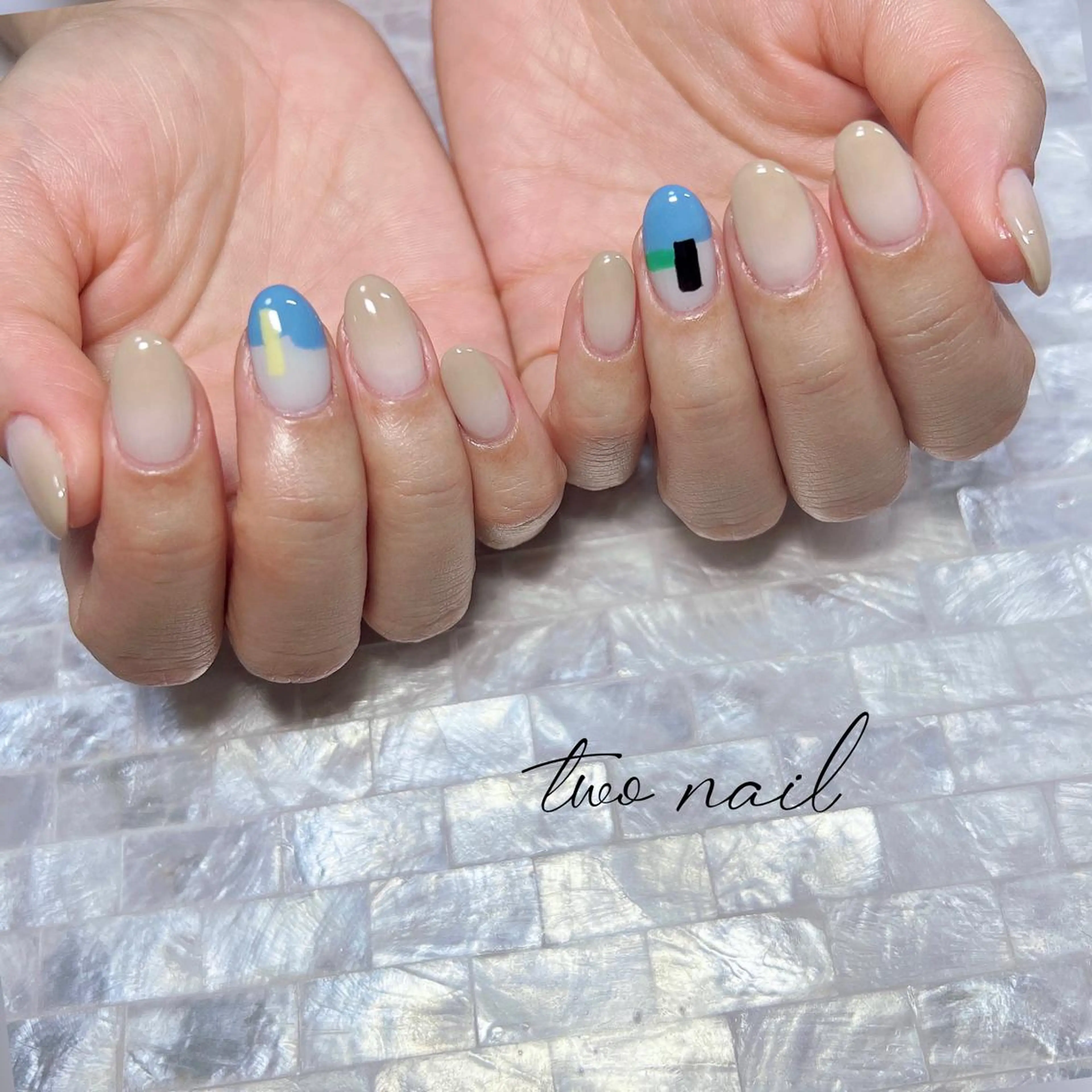 ネイル アートネイル フットネイル ハート ニュアンスネイル オフィスネイル ハンドネイル two nailのネイルデザイン