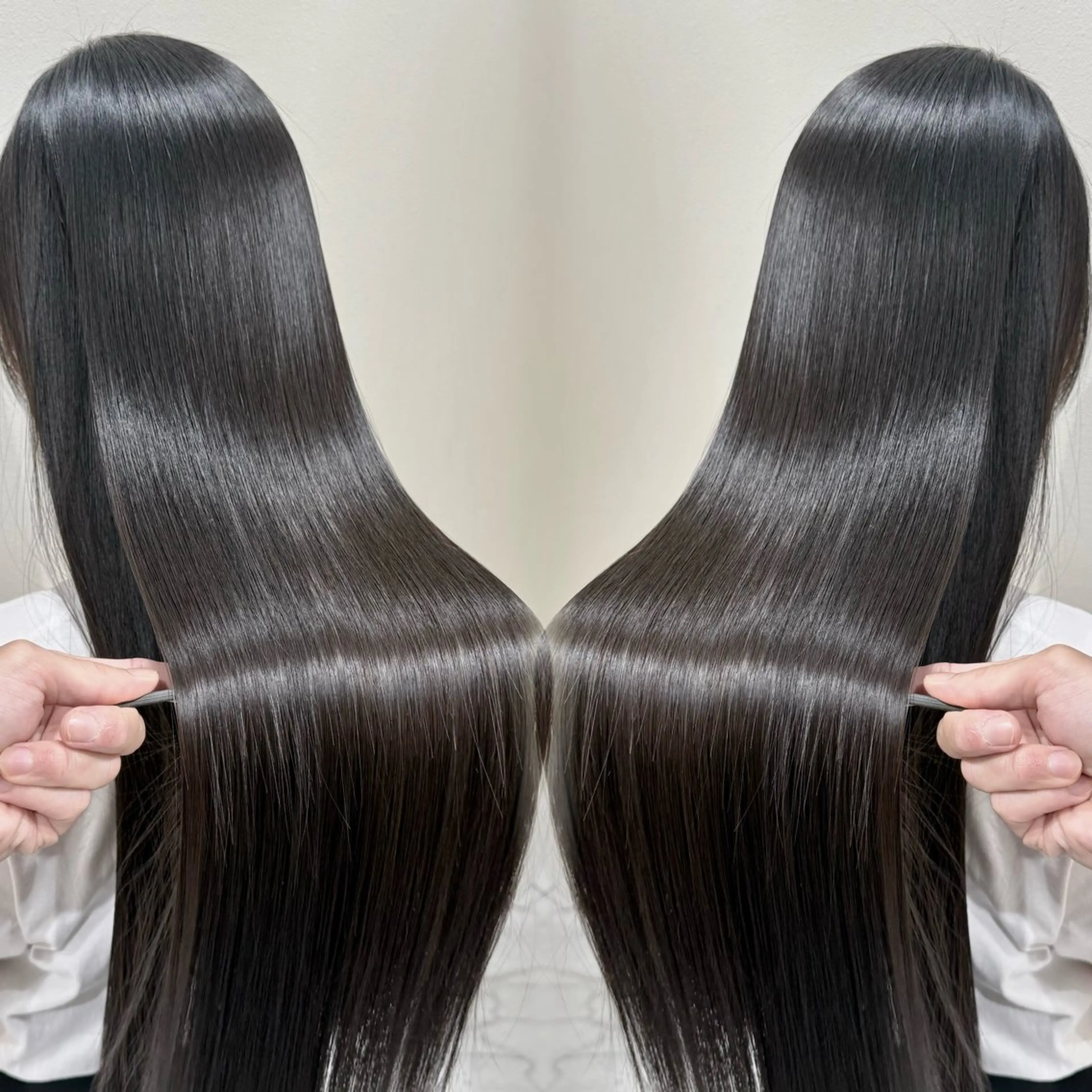 ロング 髪質改善縮毛矯正🫧 村上蒼生のヘアスタイル