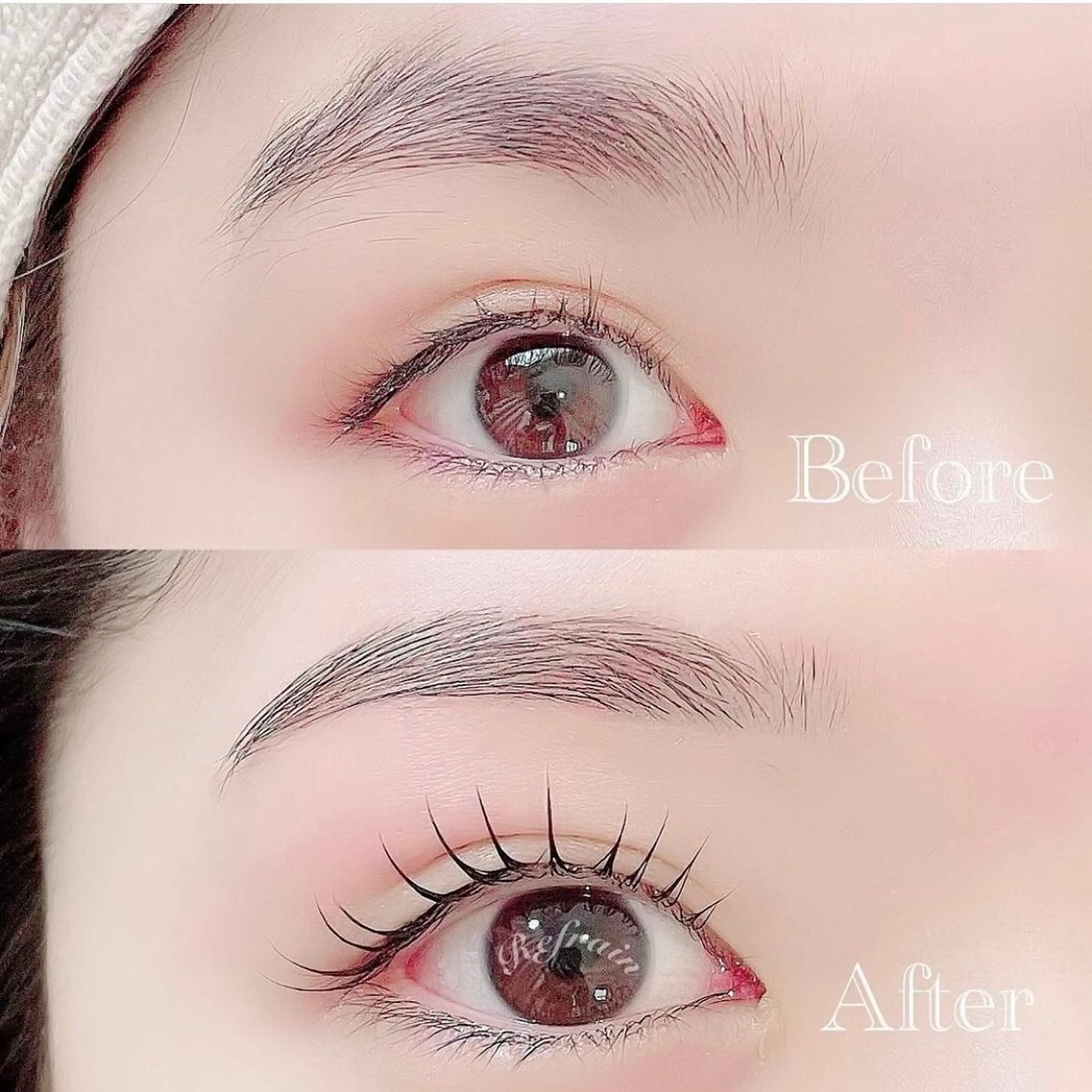 マツエク・マツパ 束感まつ毛 Refrain  ルフラン所属・Refrain ルフランのマツエク・マツパデザイン