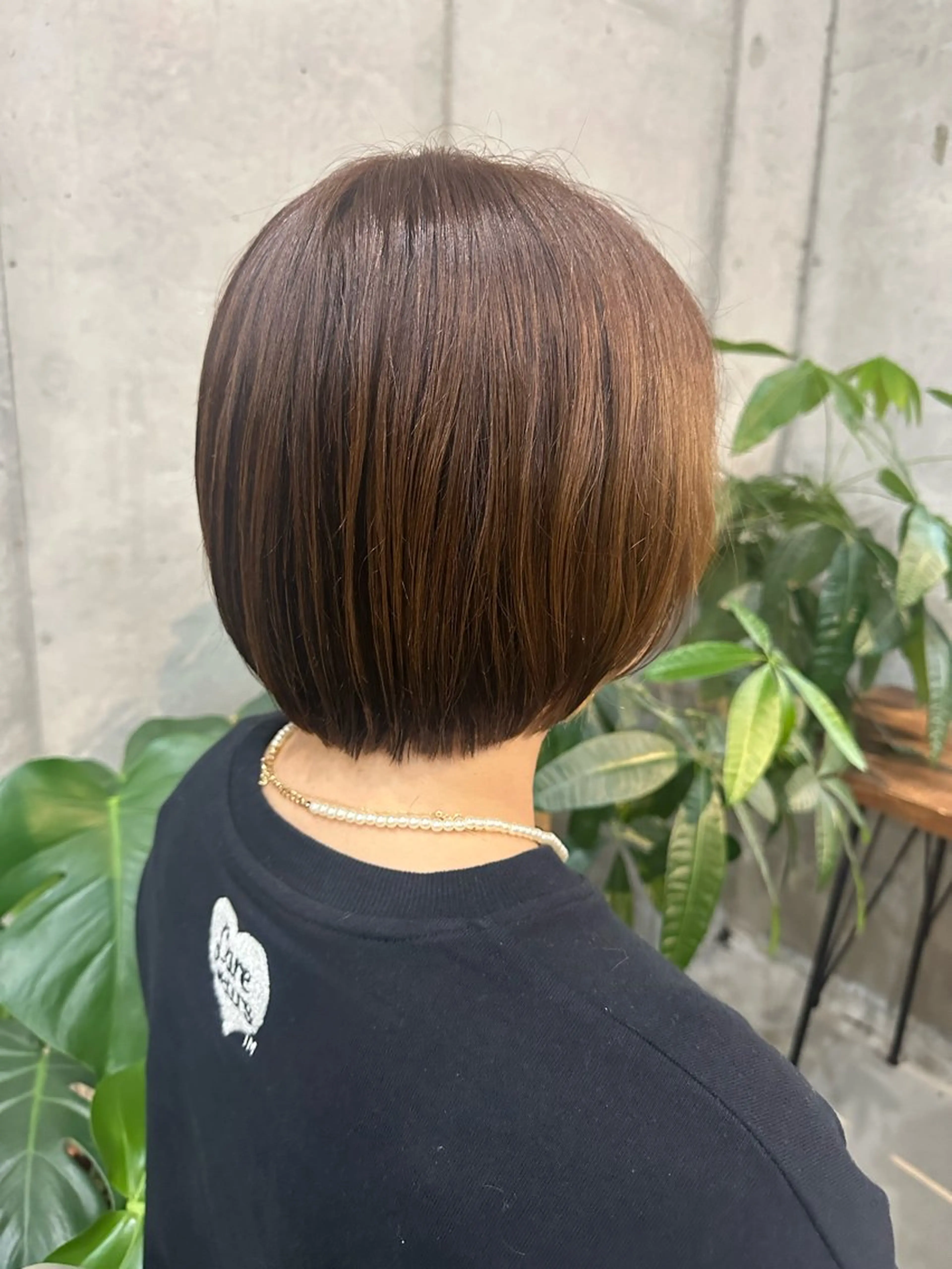 ショート ボブ trip香椎店所属・田本 雛のヘアスタイル