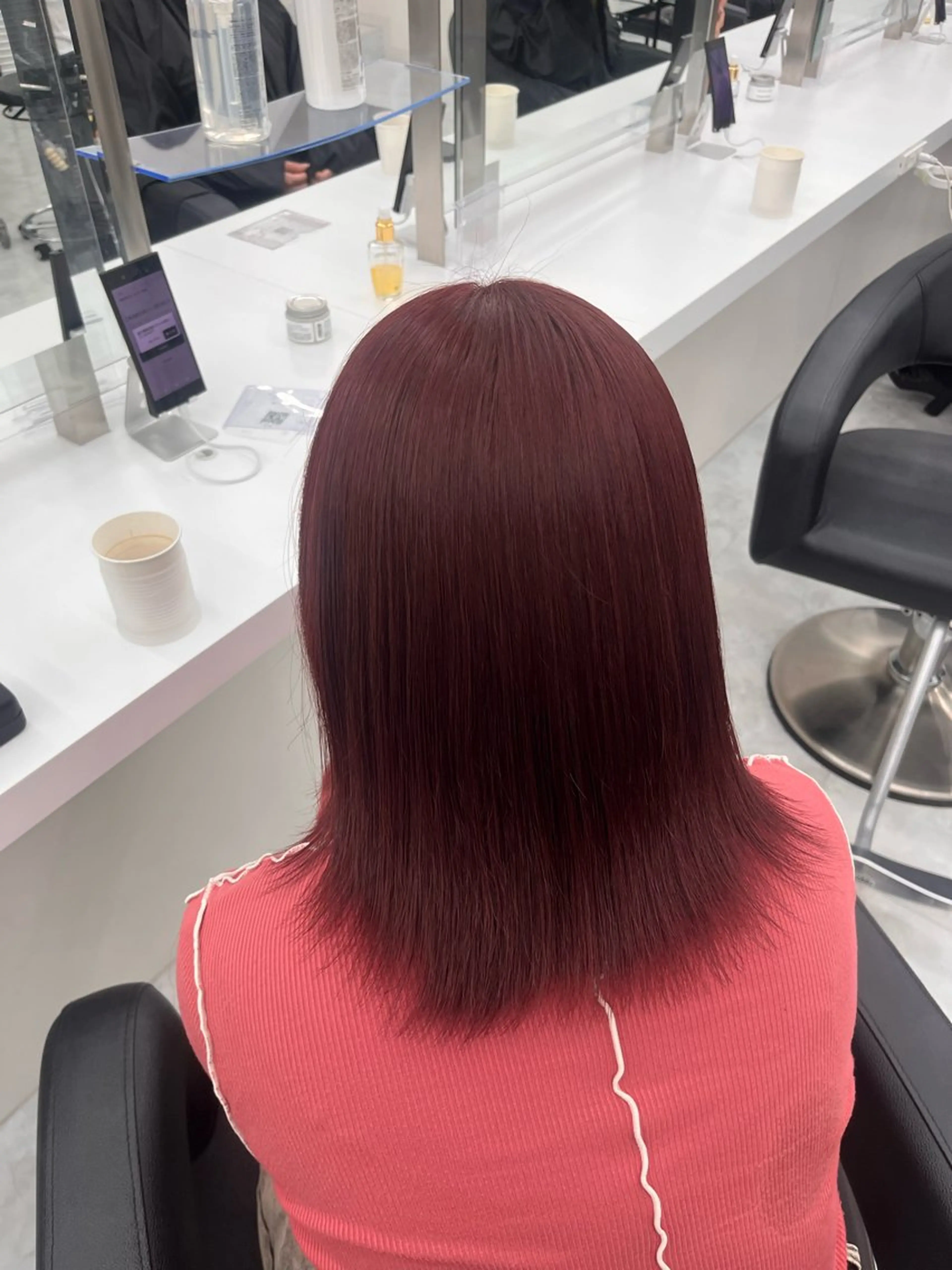 セミロング ♡ナチュラルガーリー ♡ベージュ♡RINAのヘアスタイル