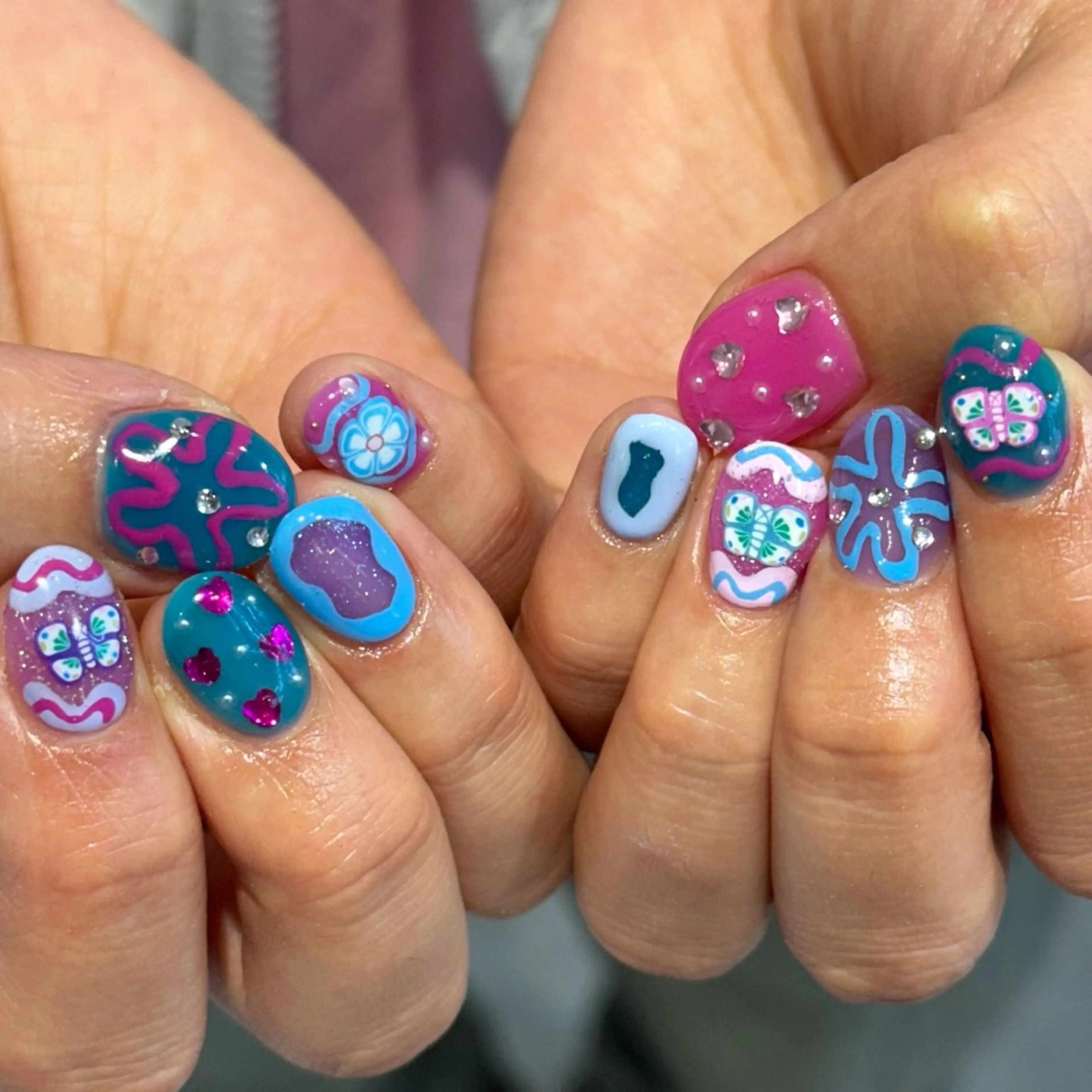 ネイル ハイトーン特化 pepe🎀のヘアスタイル