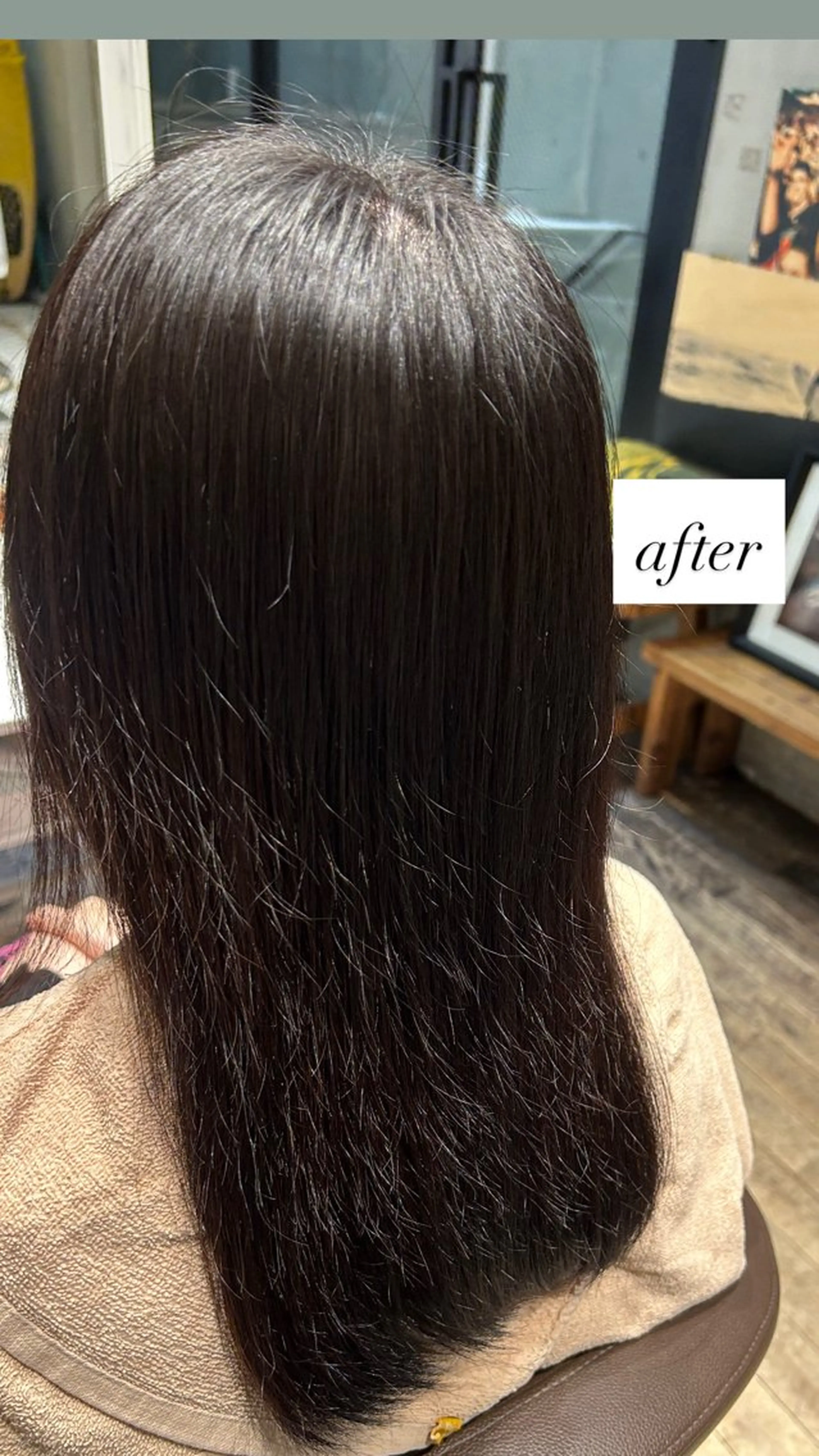 ミディアム 縮毛矯正 今野 惺虎のヘアスタイル